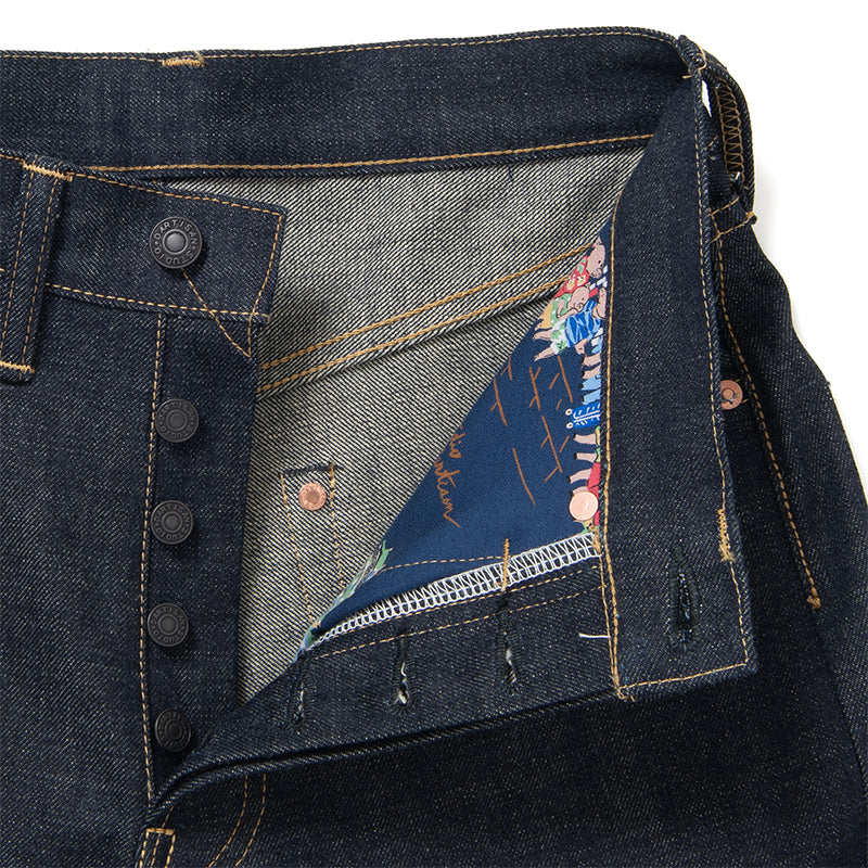 BILLI-001 BILLIKEN COLLABORATION JEANS - INDIGO