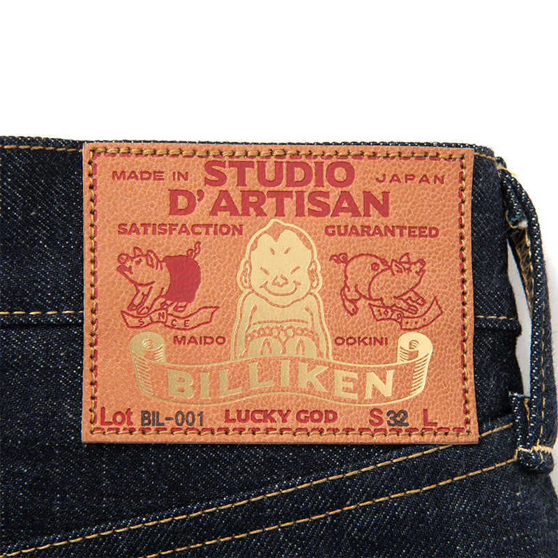 BILLI-001 BILLIKEN COLLABORATION JEANS - INDIGO