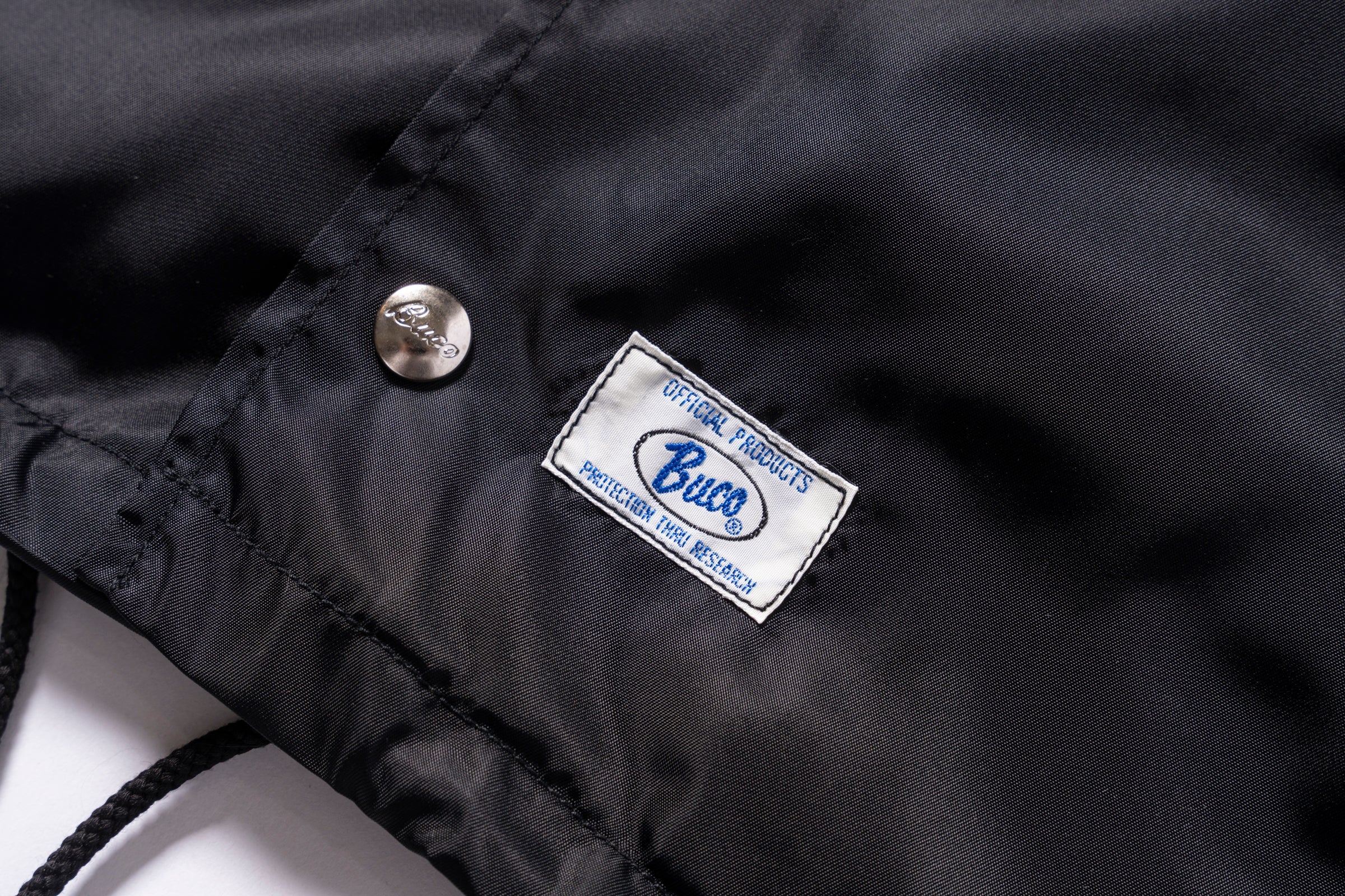 BUCO COACH JACKET / ENGINEERS - BLACK