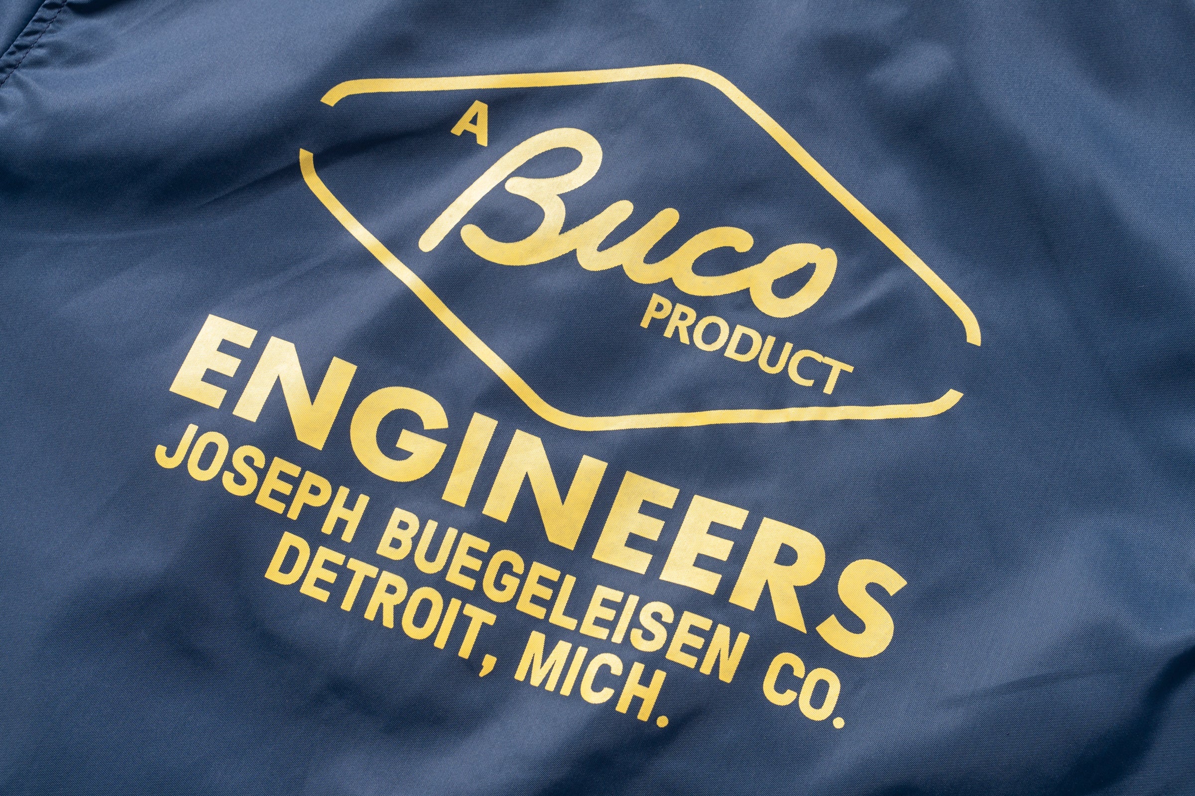 BUCO COACH JACKET / ENGINEERS - COBALT