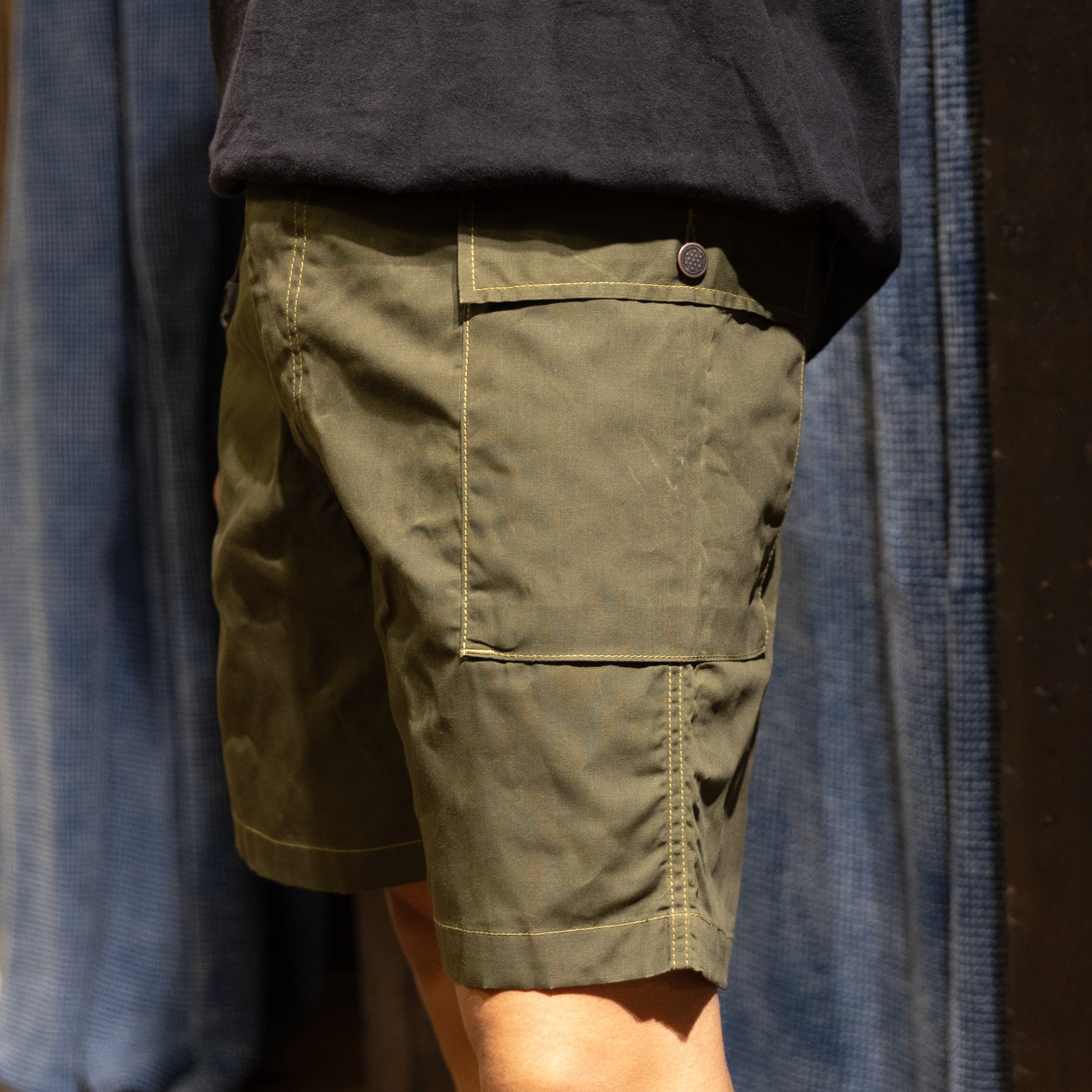 P43 Short Pants - Wax Olive