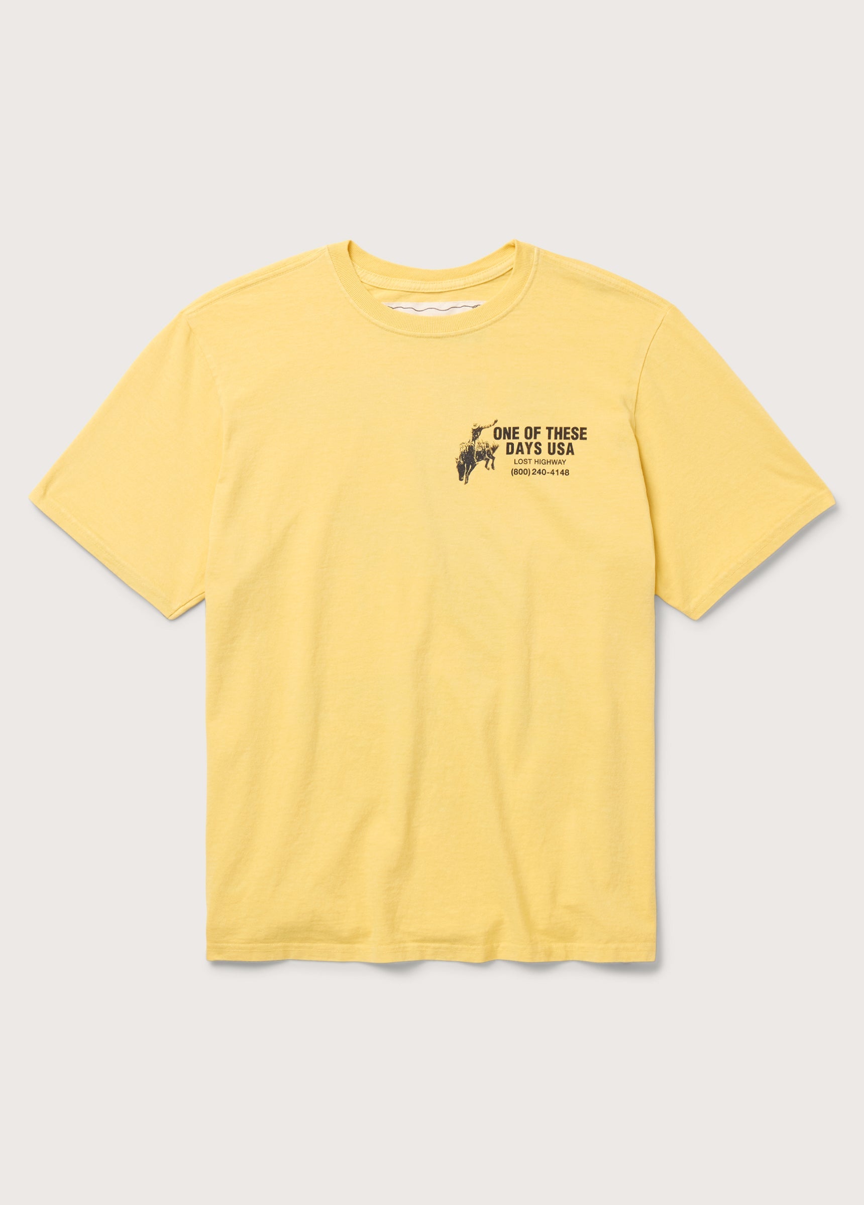BREAK ON THROUGH TSHIRT - SUMMER YELLOW