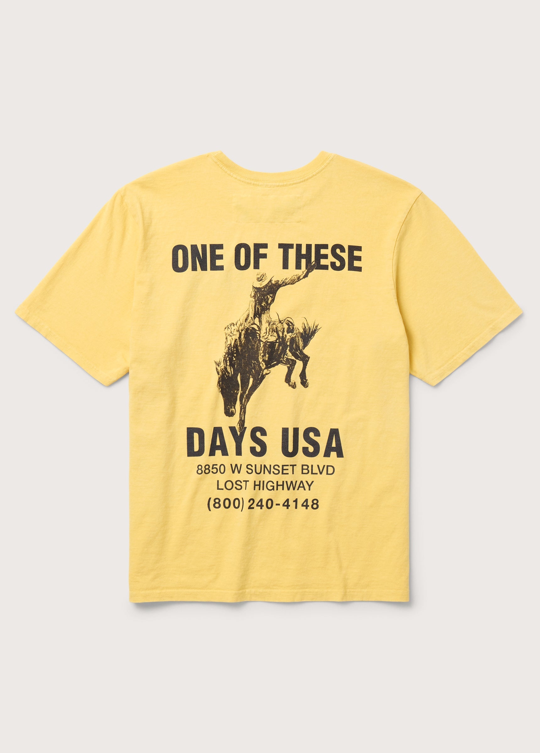 BREAK ON THROUGH TSHIRT - SUMMER YELLOW