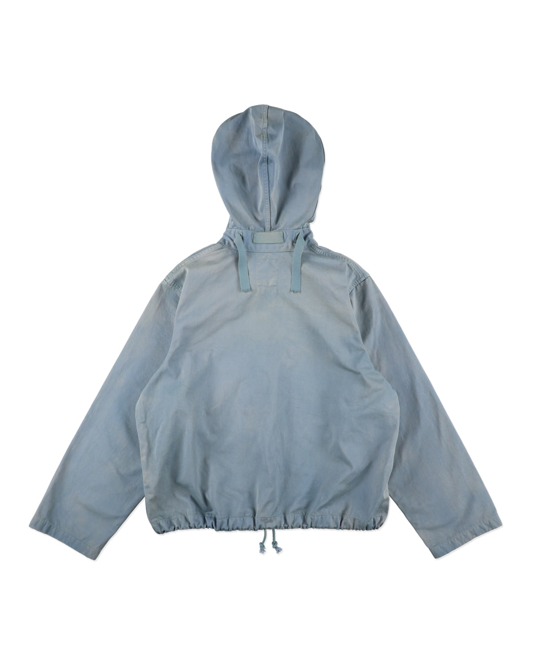 USN SALVAGE PARKA DYED UNIT AGED - BLUE