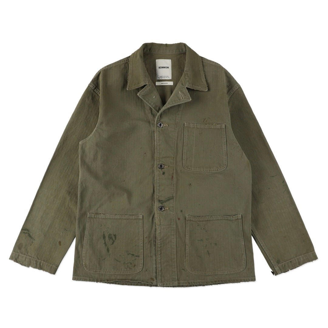 P47 HBT JACKET - OLIVE GREEN