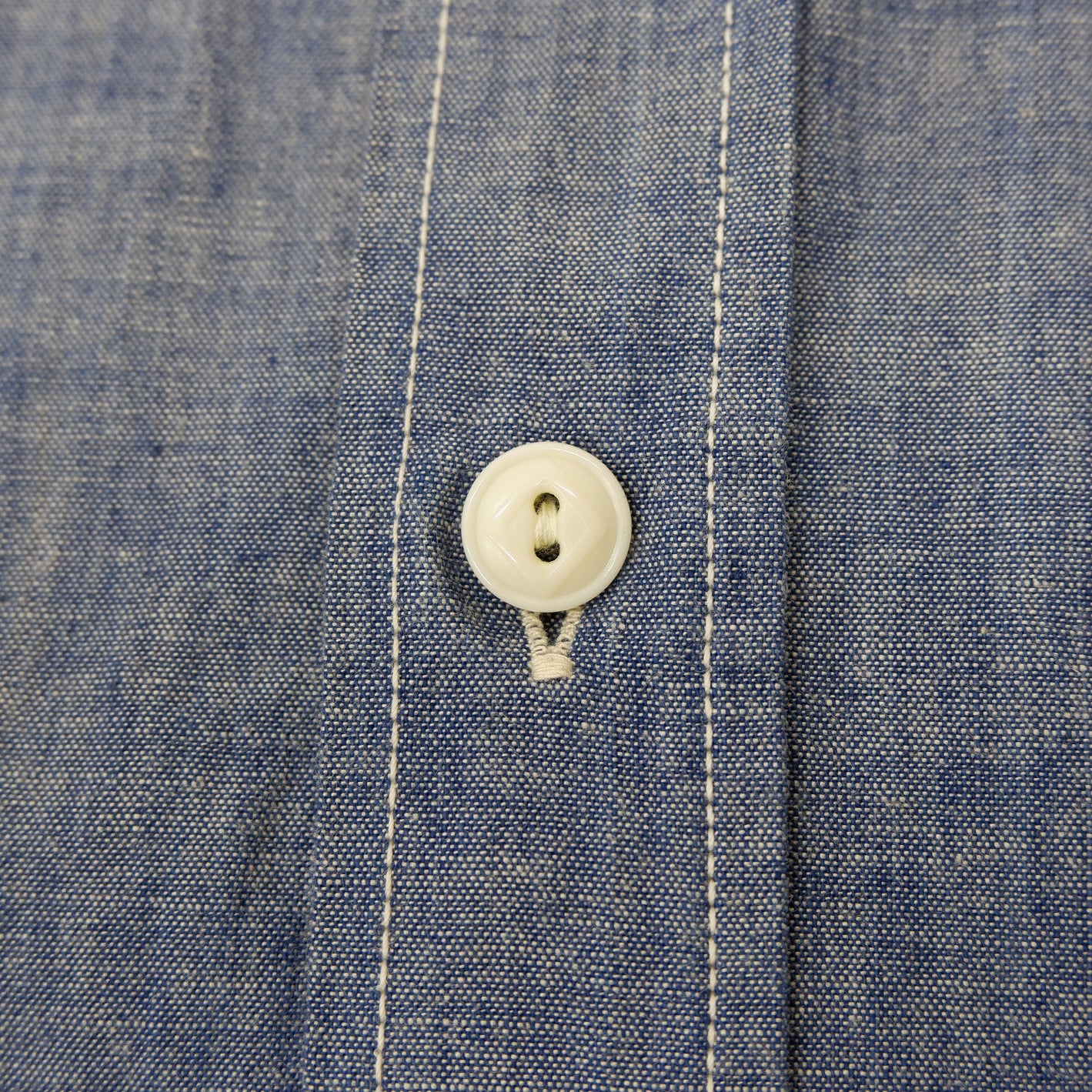 F3494 CHAMBRAY WORK SHIRT - BLUE