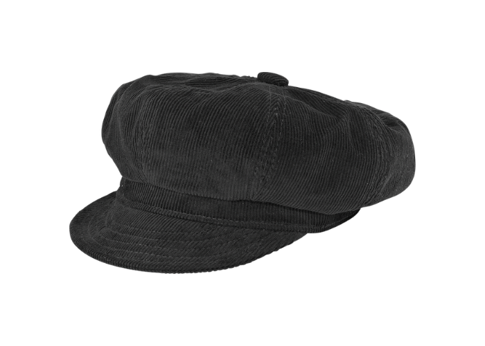 CORDUROY SPITFIRE  - BLACK