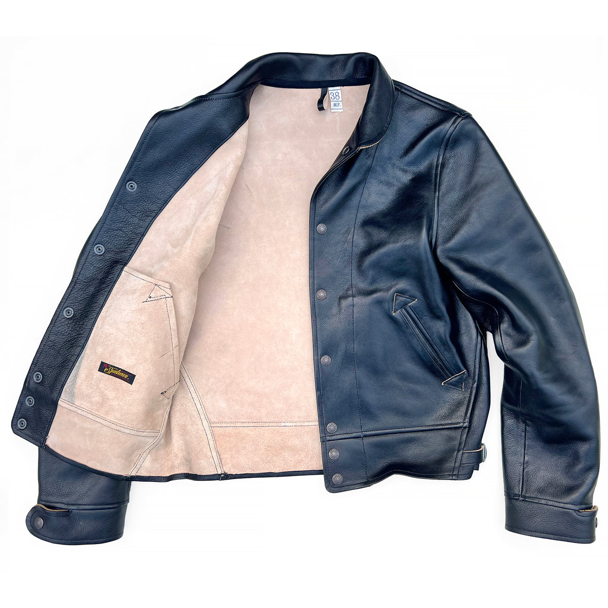 CAMPUS "STUD" JACKET STALLION - BLACK