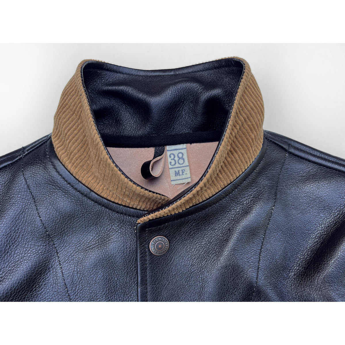 CAMPUS "STUD" JACKET STALLION - BLACK