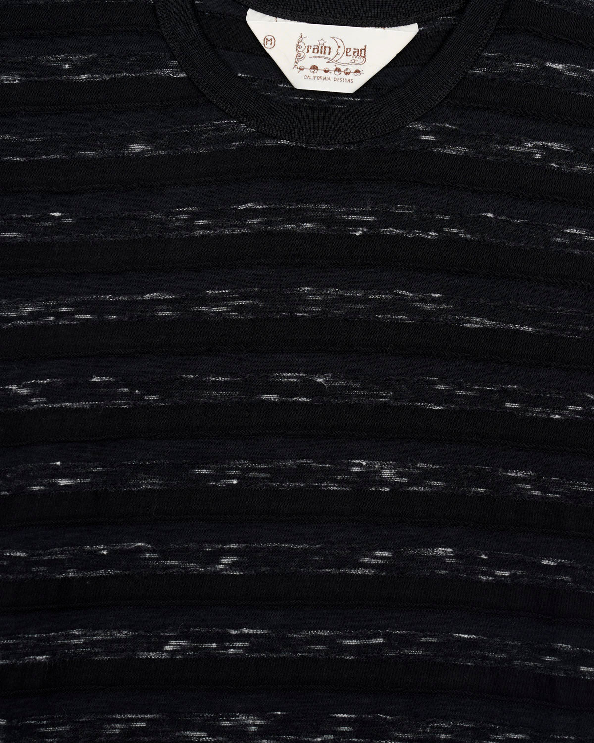 Casey Striped T-shirt - Black/Black