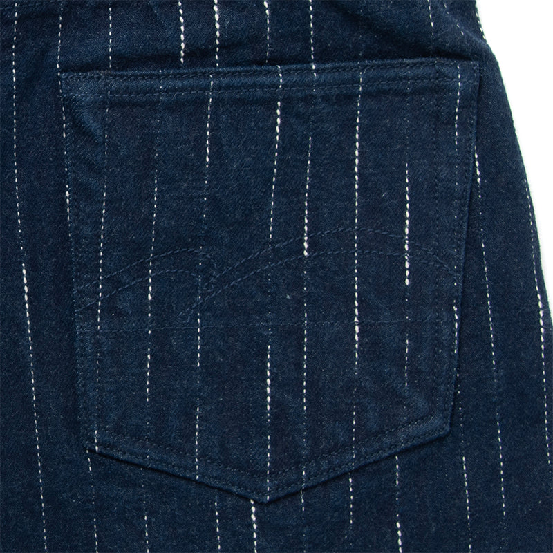 D1885 RAIN Kasuri Jeans - INDIGO