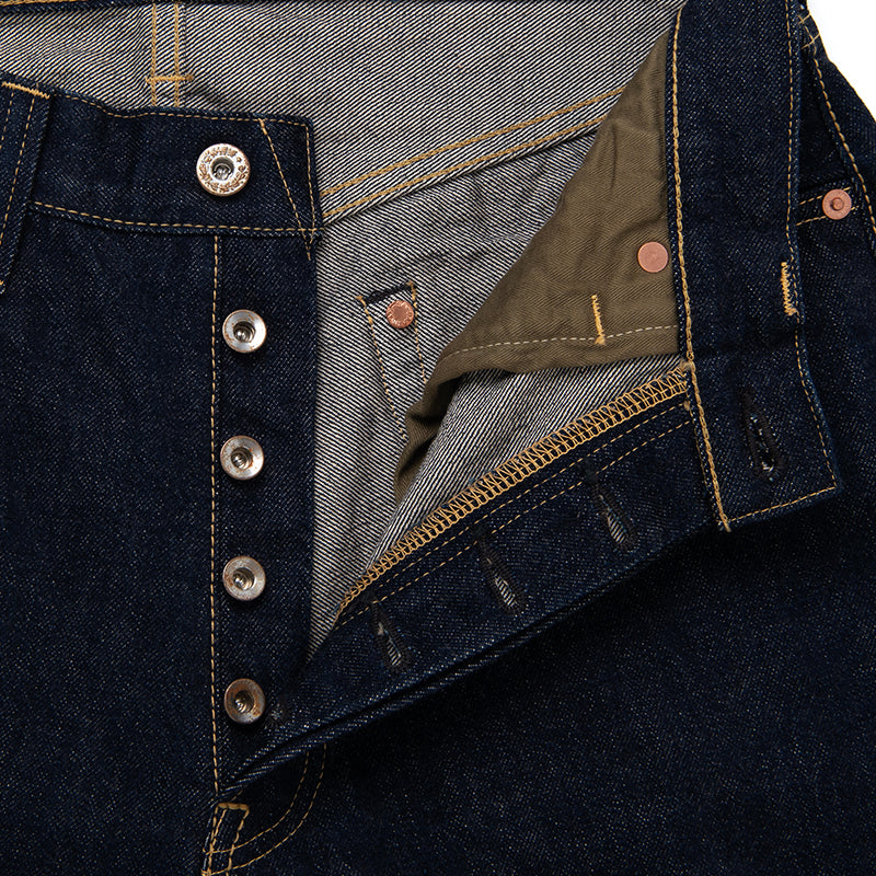 D1903 Ishikawadai War Jeans - INDIGO