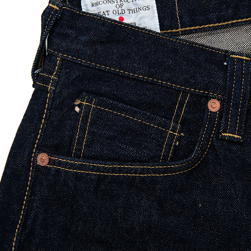 D1903 Ishikawadai War Jeans - INDIGO
