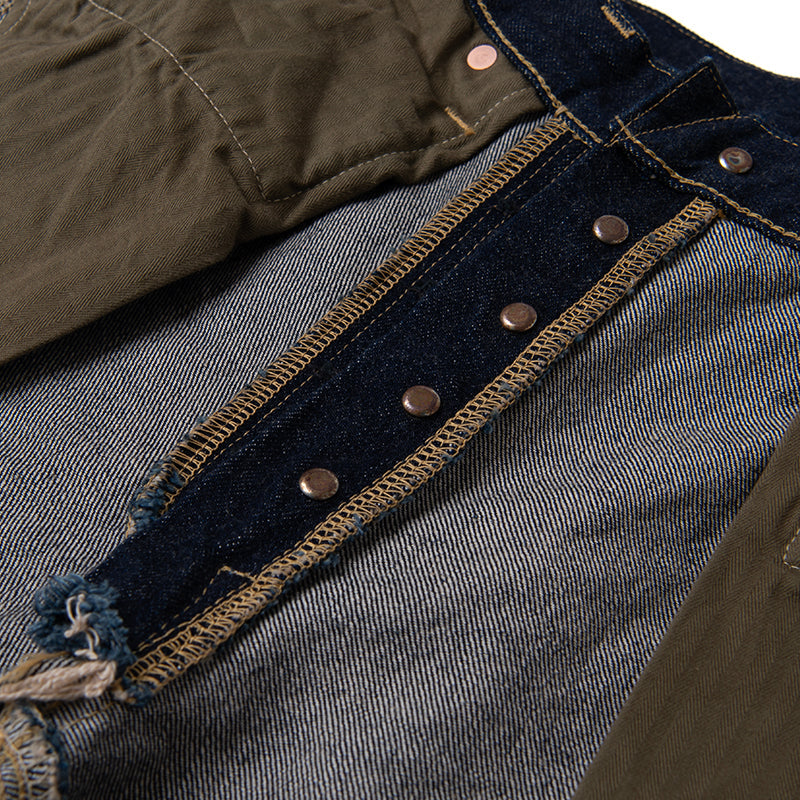 D1903 Ishikawadai War Jeans - INDIGO