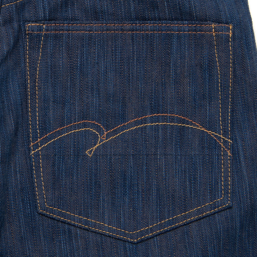 D1905 AWA INDIGO PERSIMMON DYE JEANS - INDIGO