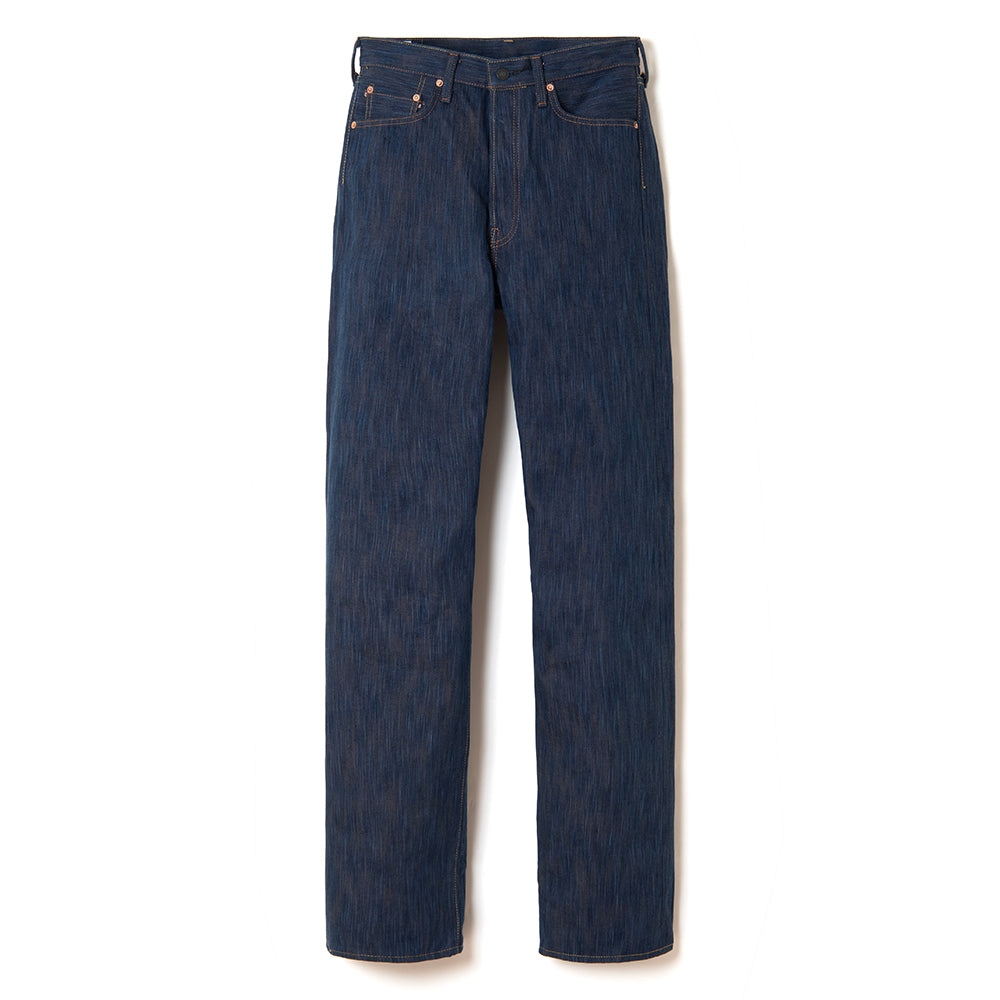 D1905 AWA INDIGO PERSIMMON DYE JEANS - INDIGO