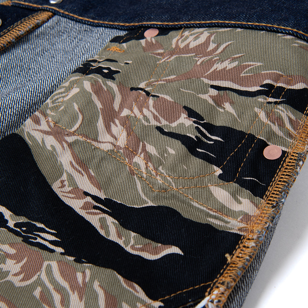 D1909 VIETNAM WAR JEANS - INDIGO