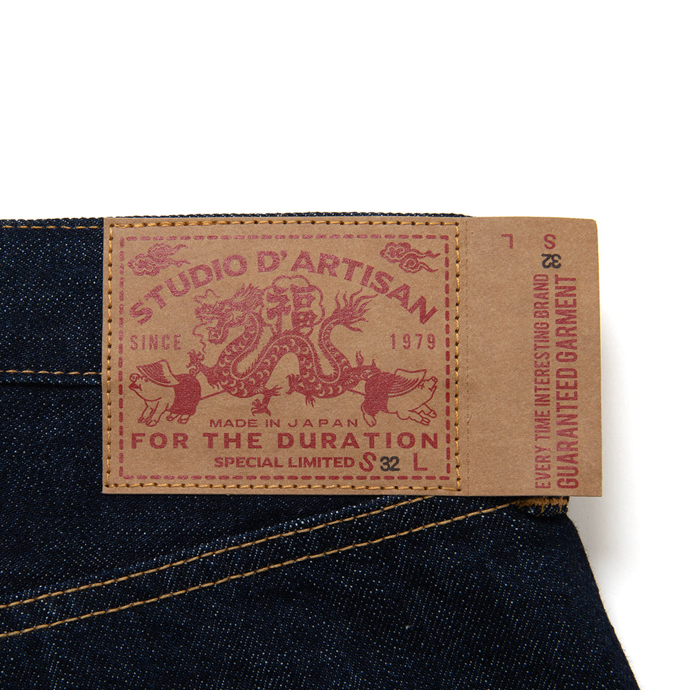 D1909 VIETNAM WAR JEANS - INDIGO