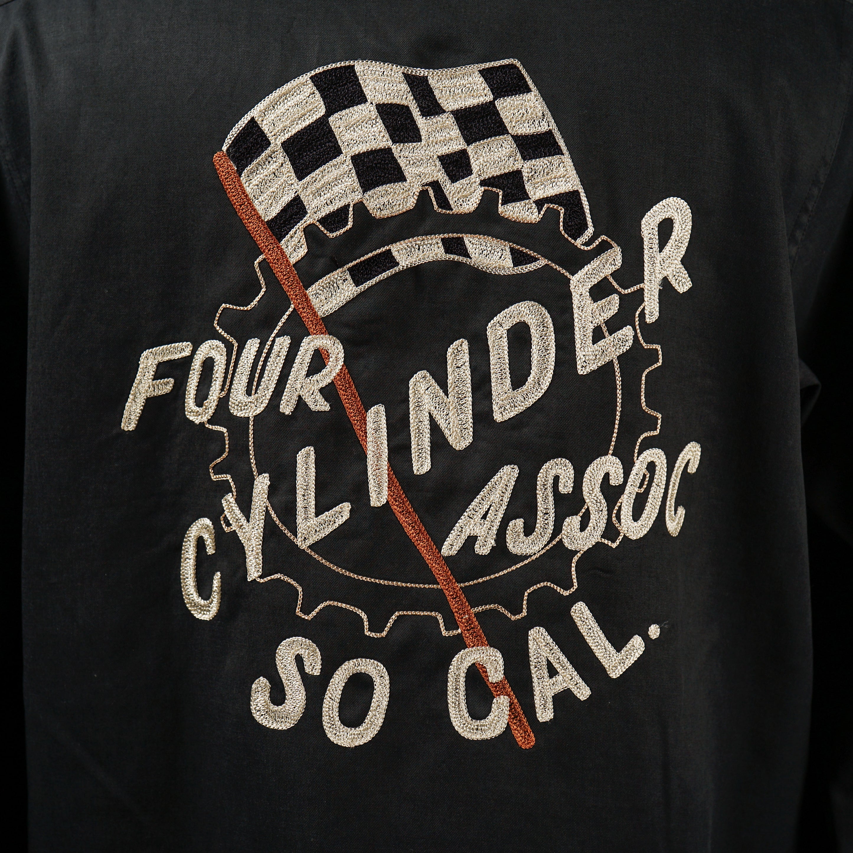 FOUR CYLINDER ASSOC - L/S SHIRTS - BLACK