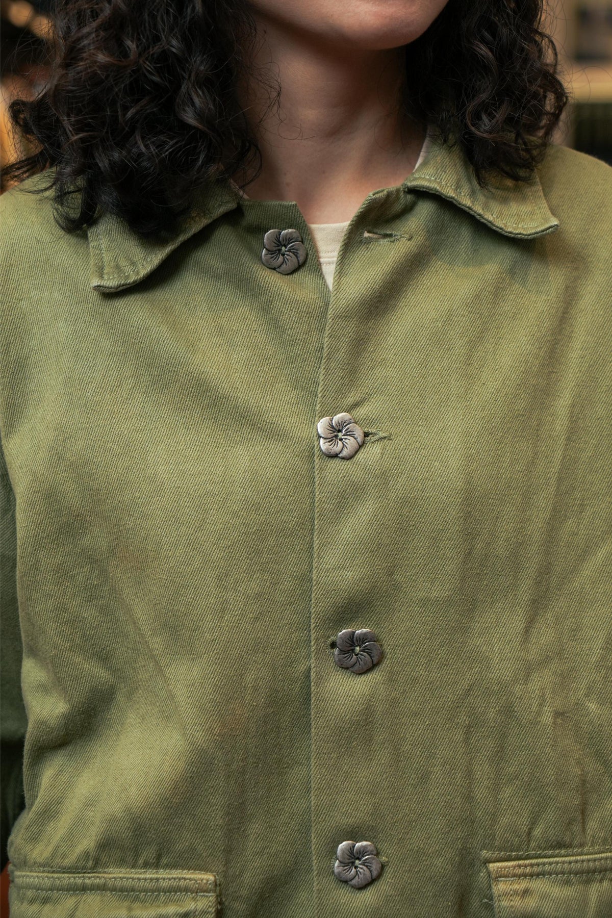 COMMUNITY OF LOVERS JACKET - LEAF GREEN