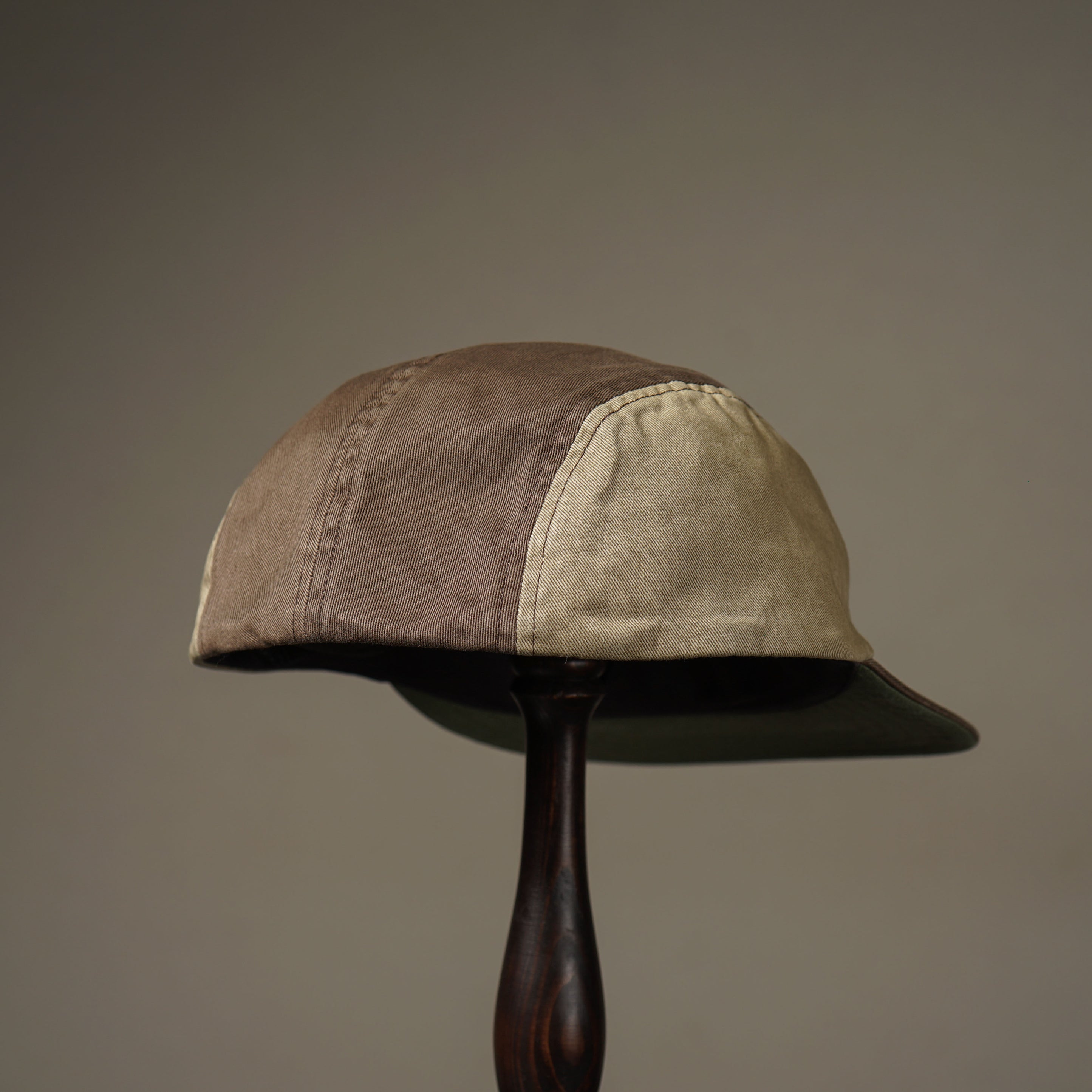 FOUR CYL. RACING. - 2TONE RADIO CAP - BROWN