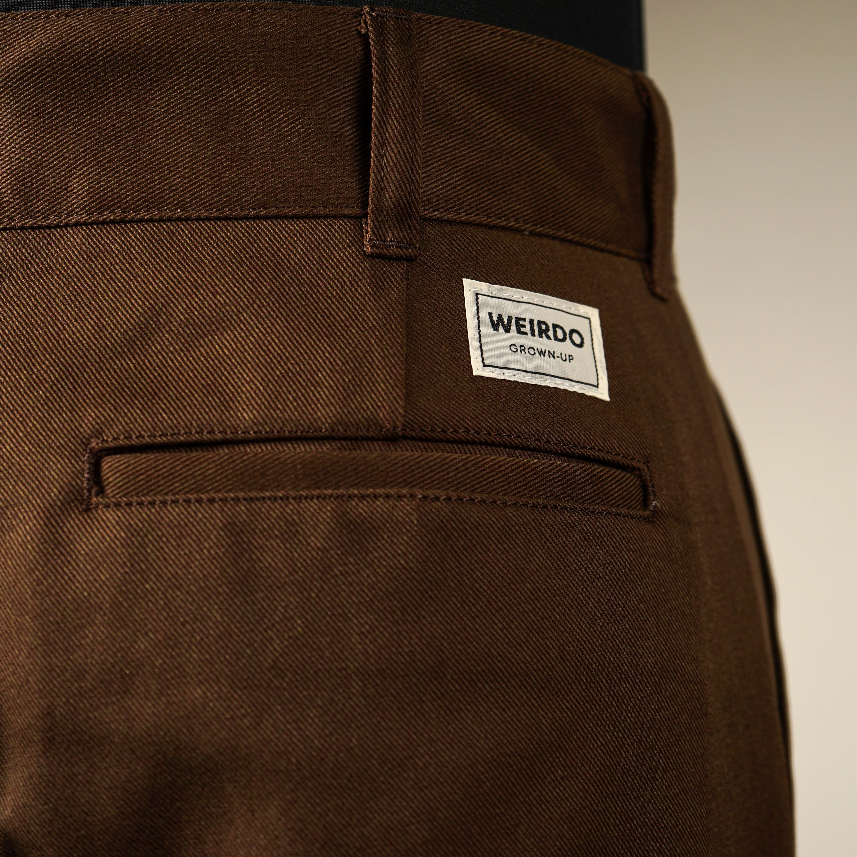 WIND UP - PANTS - BROWN