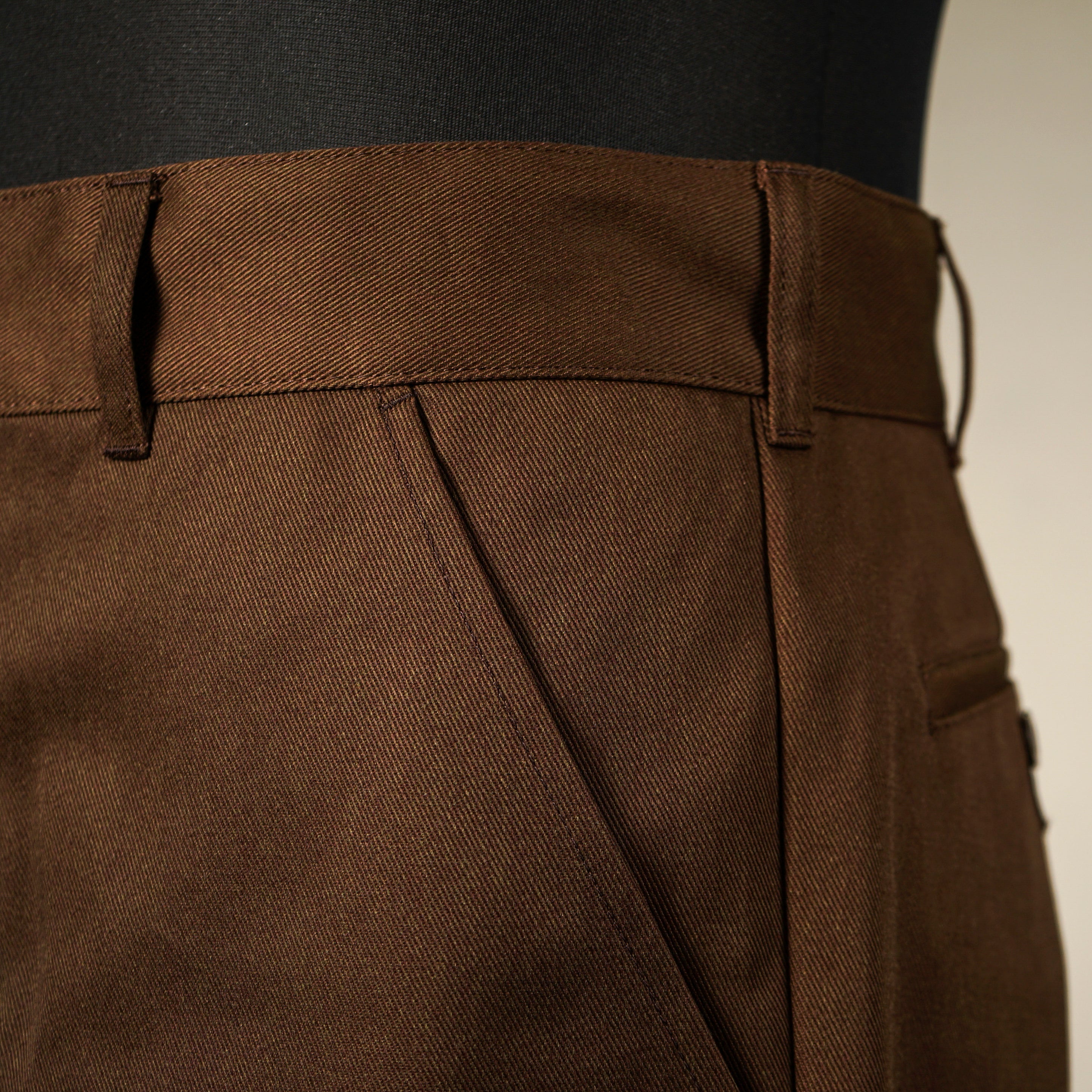 WIND UP - PANTS - BROWN