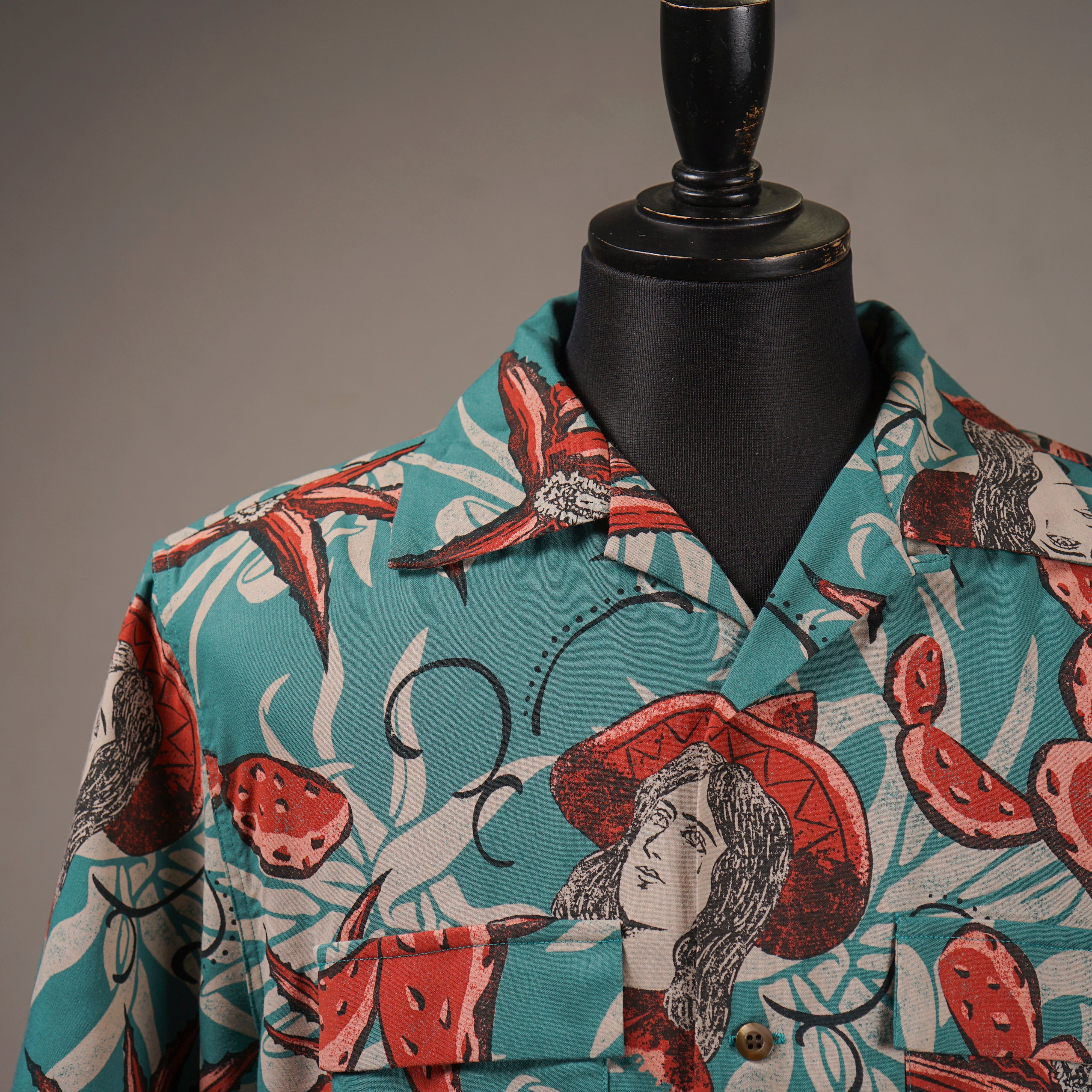 VILLA DE LOS GANS GUADALUPE - S/S SHIRTS - BLUE