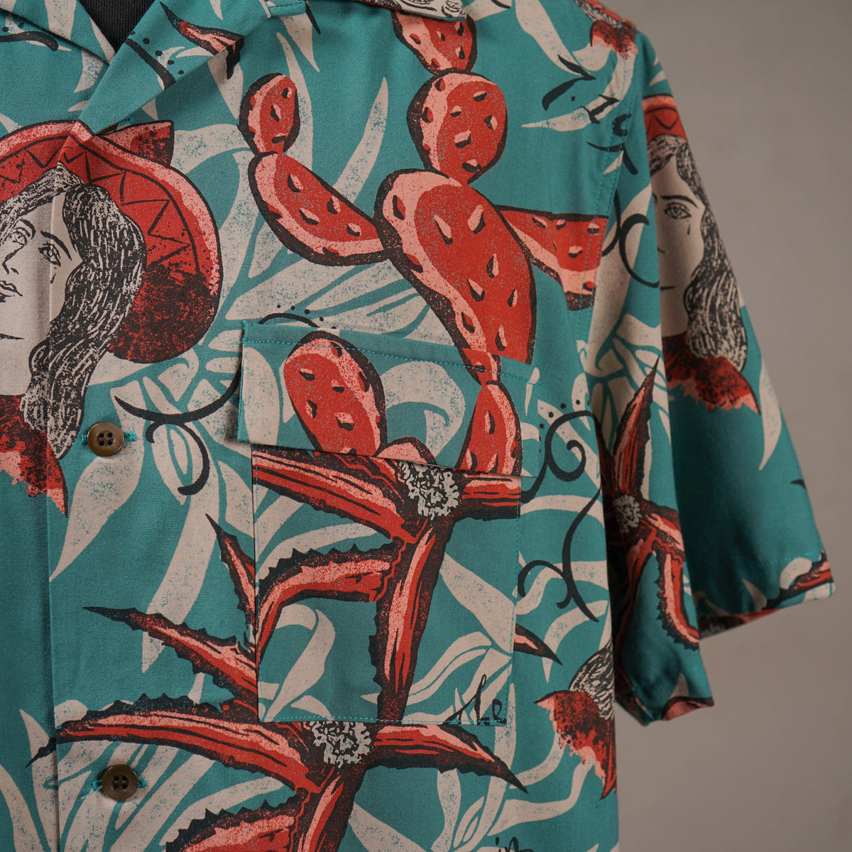 VILLA DE LOS GANS GUADALUPE - S/S SHIRTS - BLUE