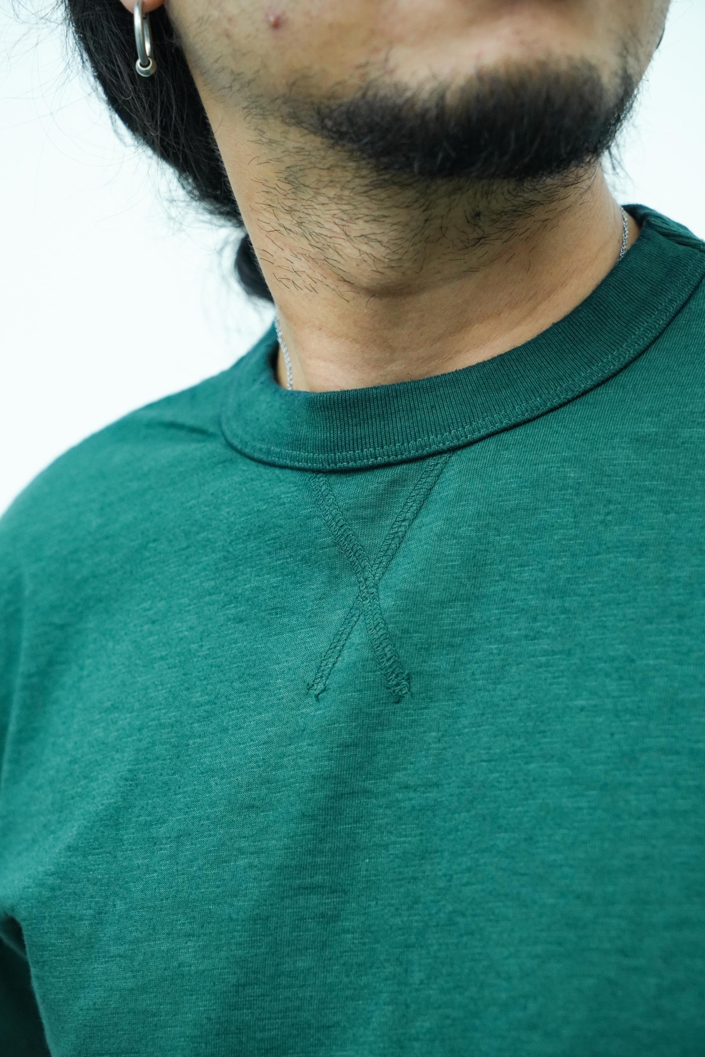 Daily Sports TEE S/S - D.Green Vat Dye