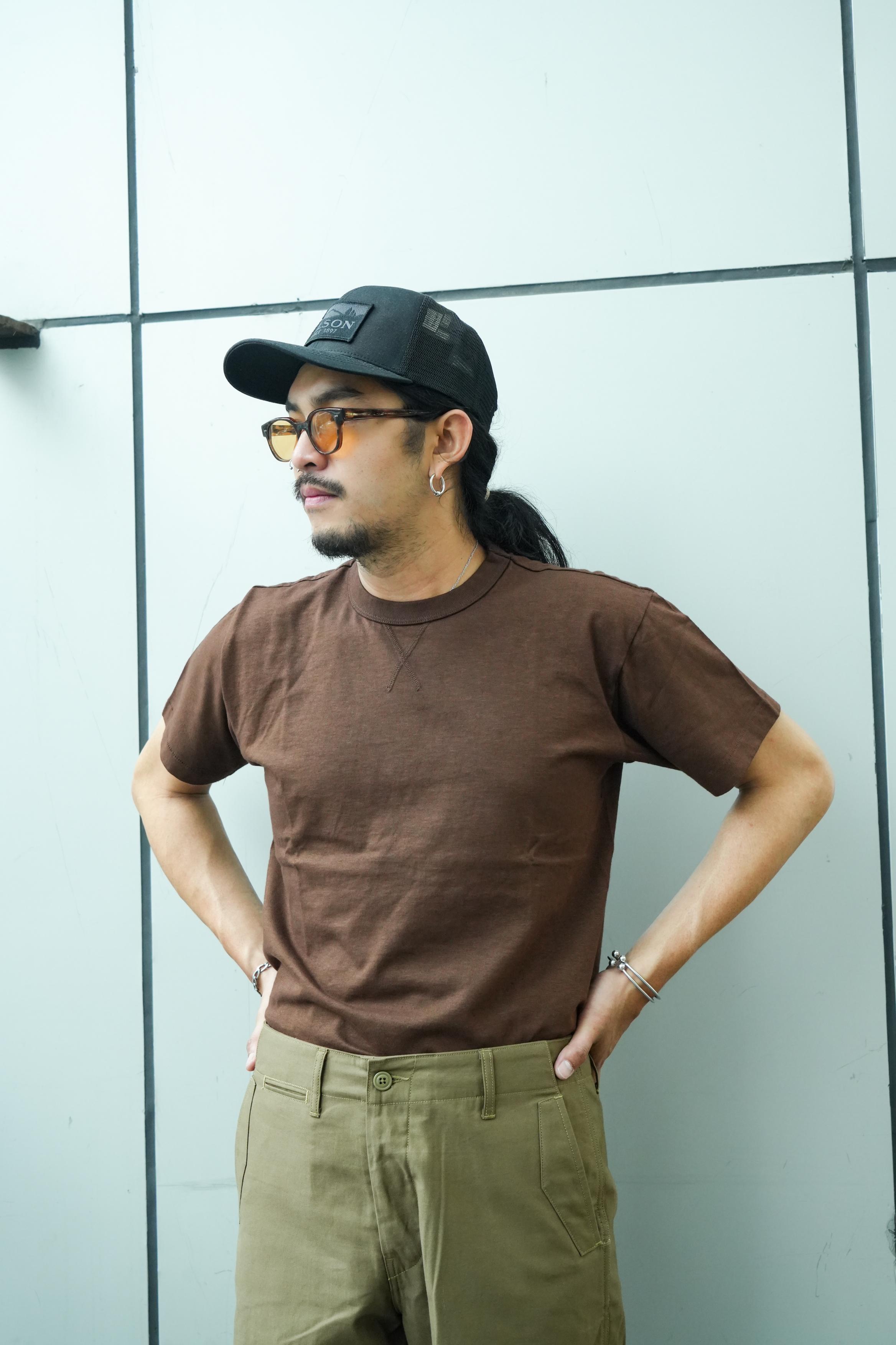 Daily Sports TEE S/S - Brown Vat Dye