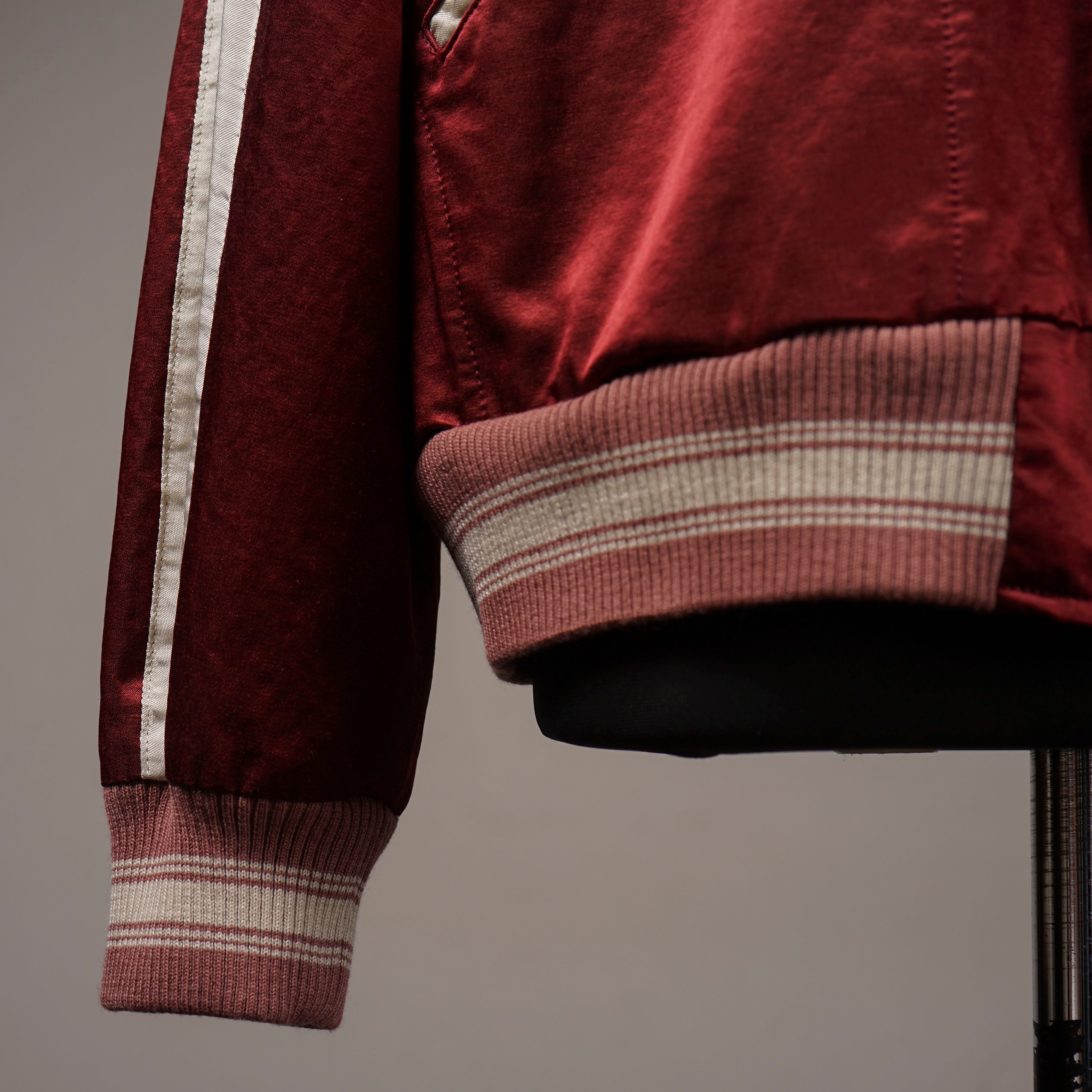 FLYING WHEELS - CLUB JACKET - BURGUNDY