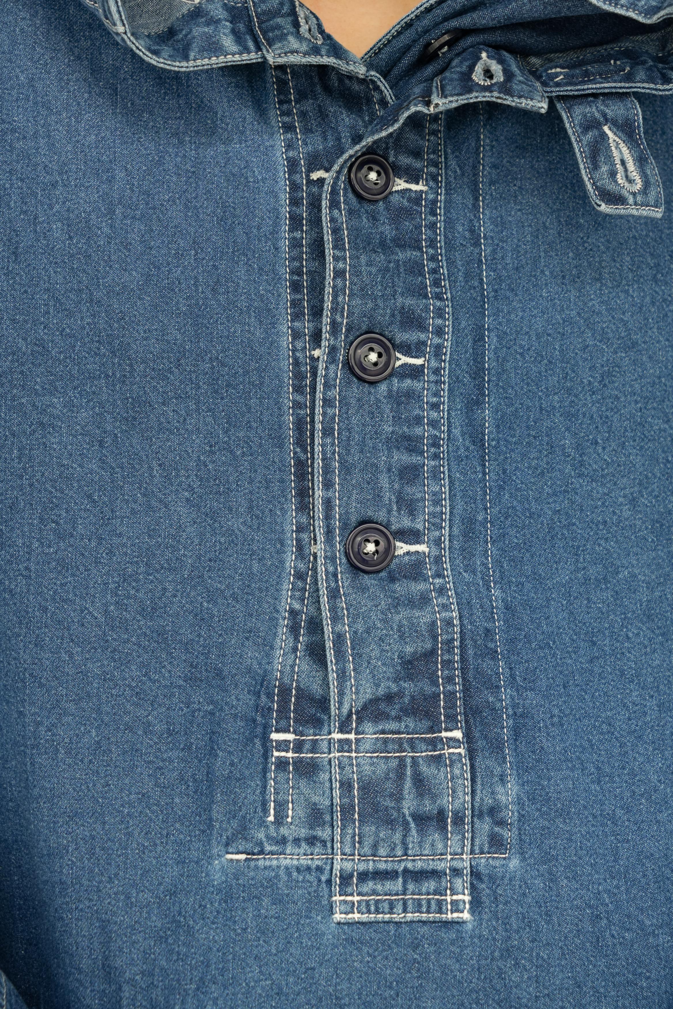 Pullover Pakra - Worn Denim