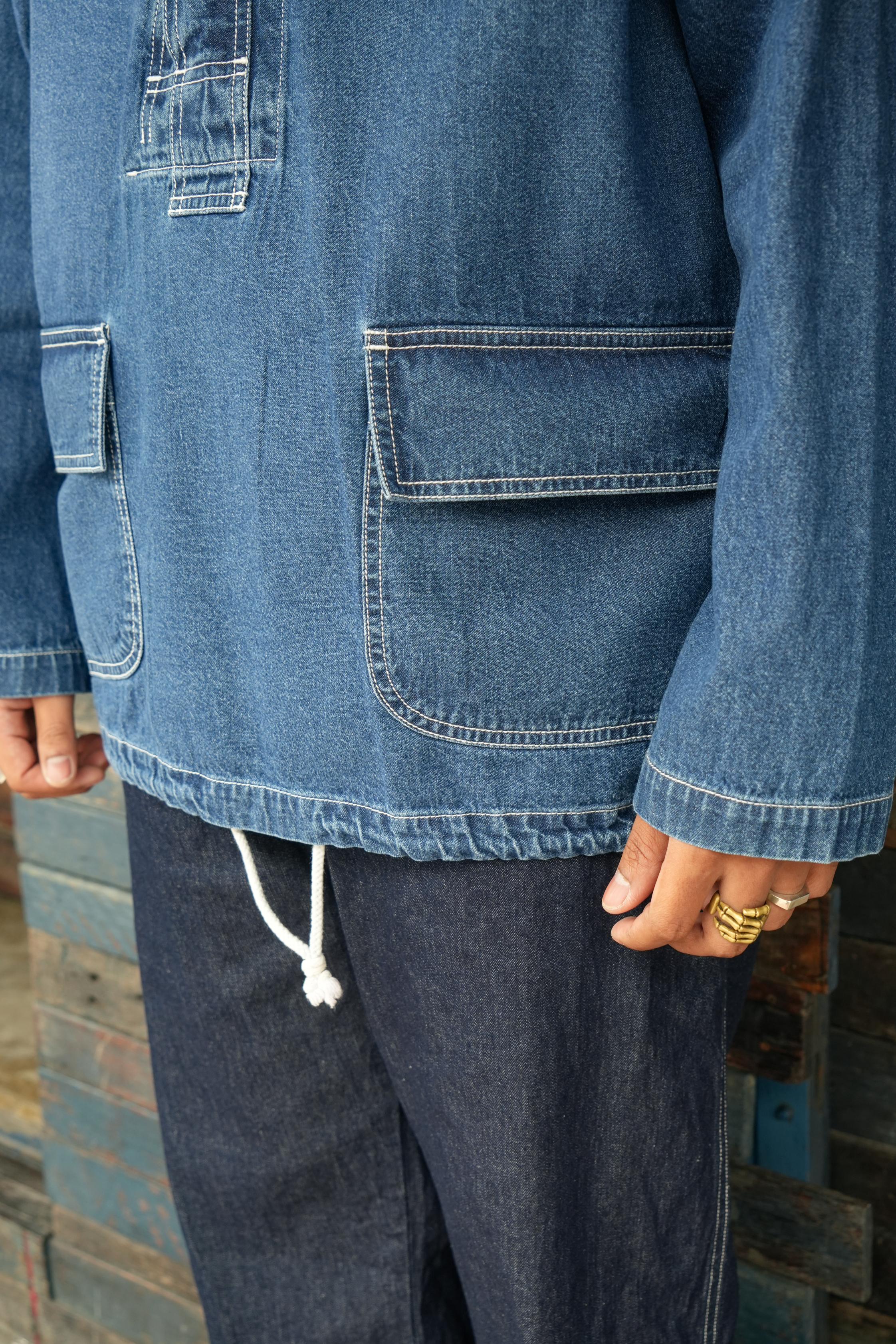 Pullover Pakra - Worn Denim
