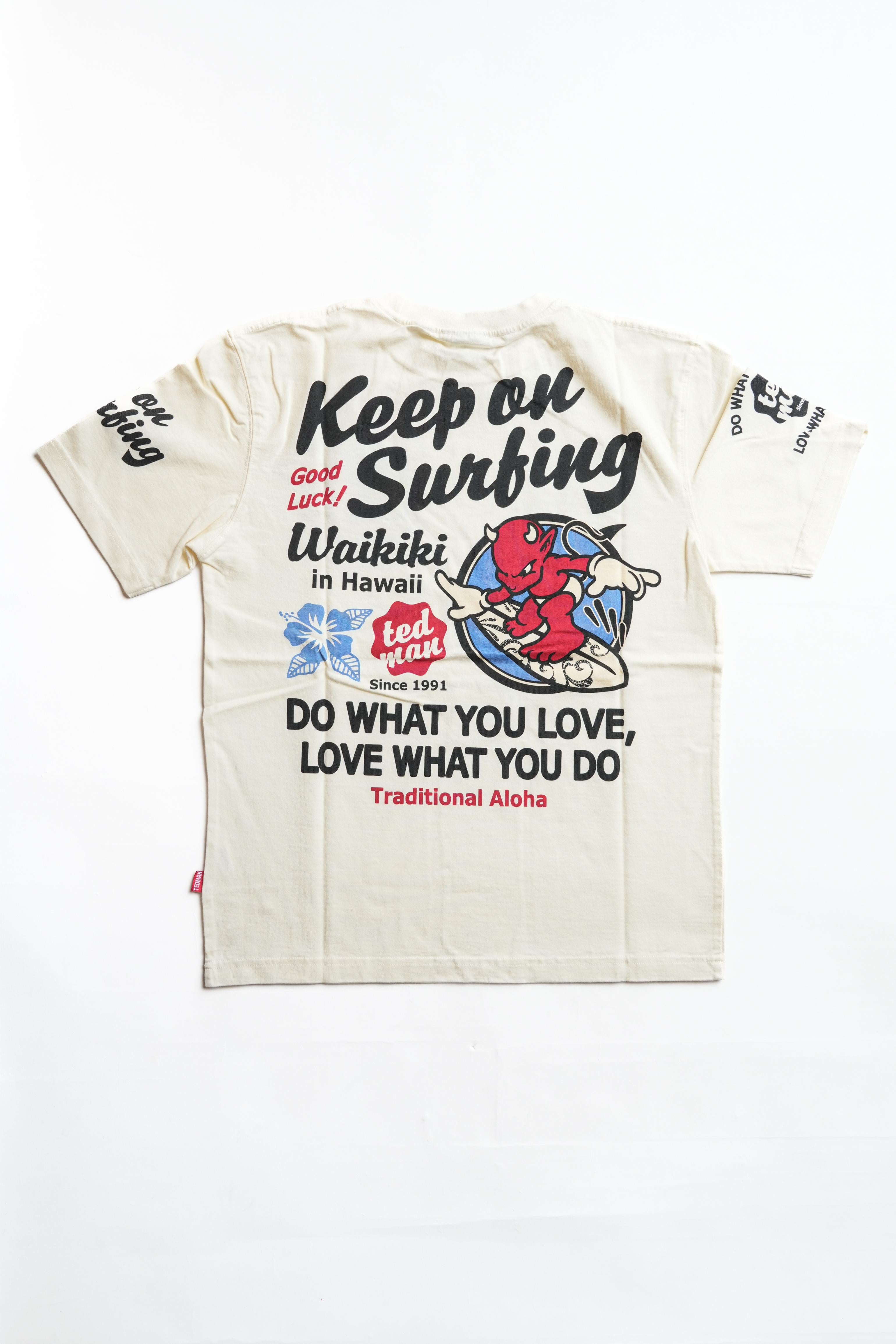 TDSS-461 KEEP ON SURFING - WHITE