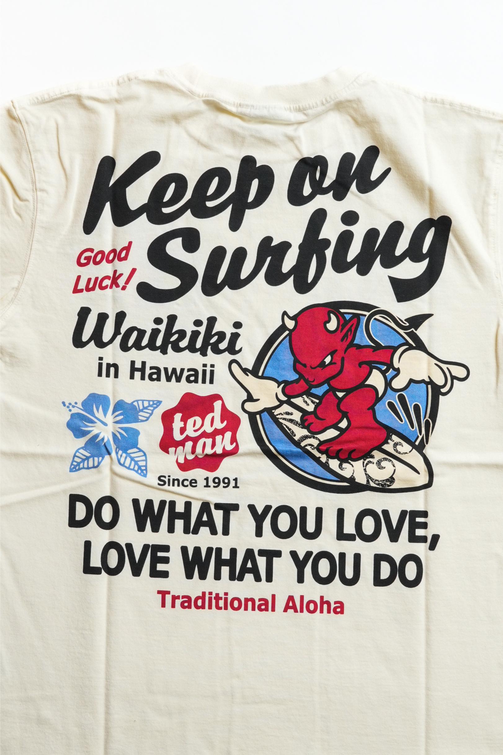 TDSS-461 KEEP ON SURFING - WHITE