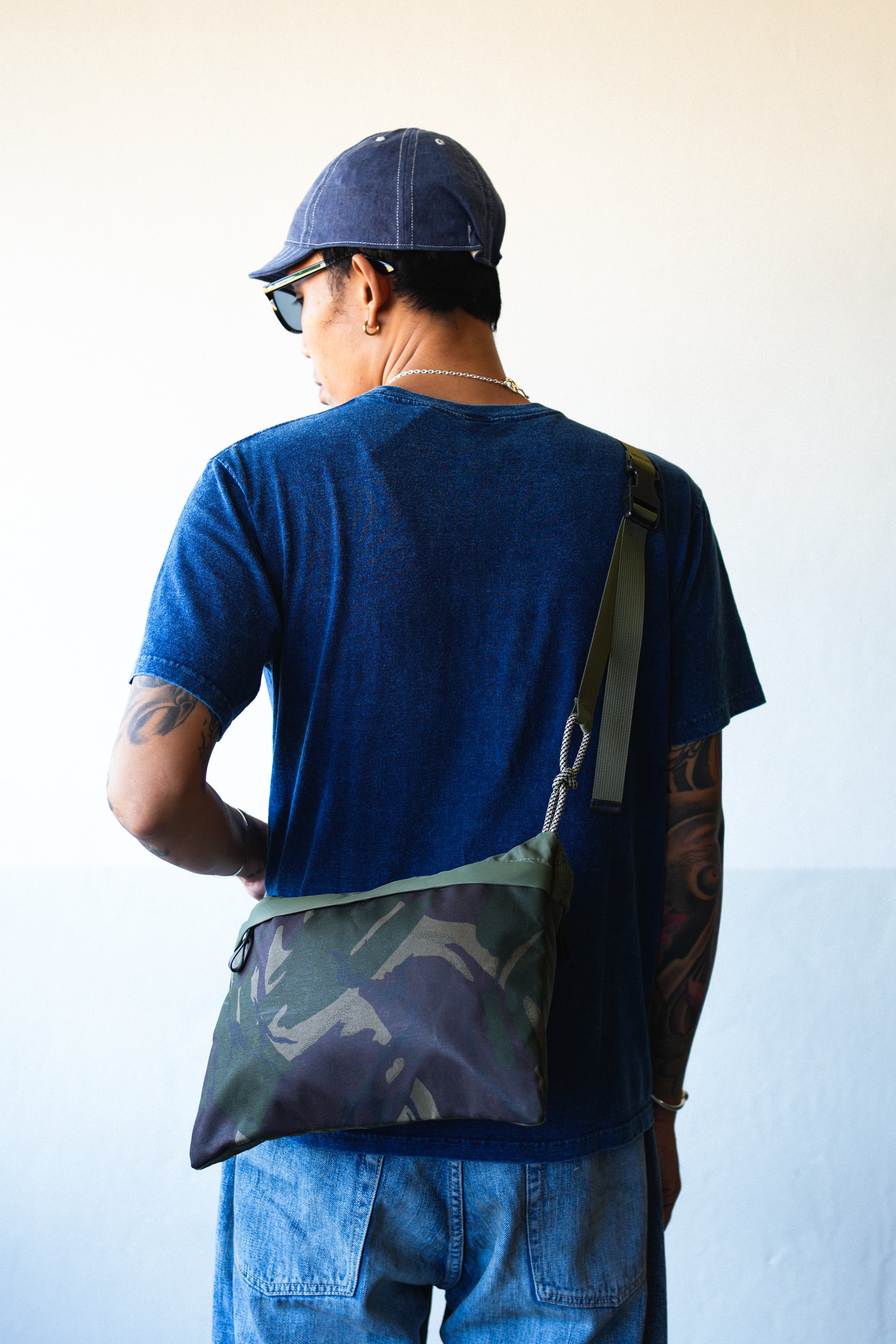 CORD CROSS (MEDIUM) - OLIVE