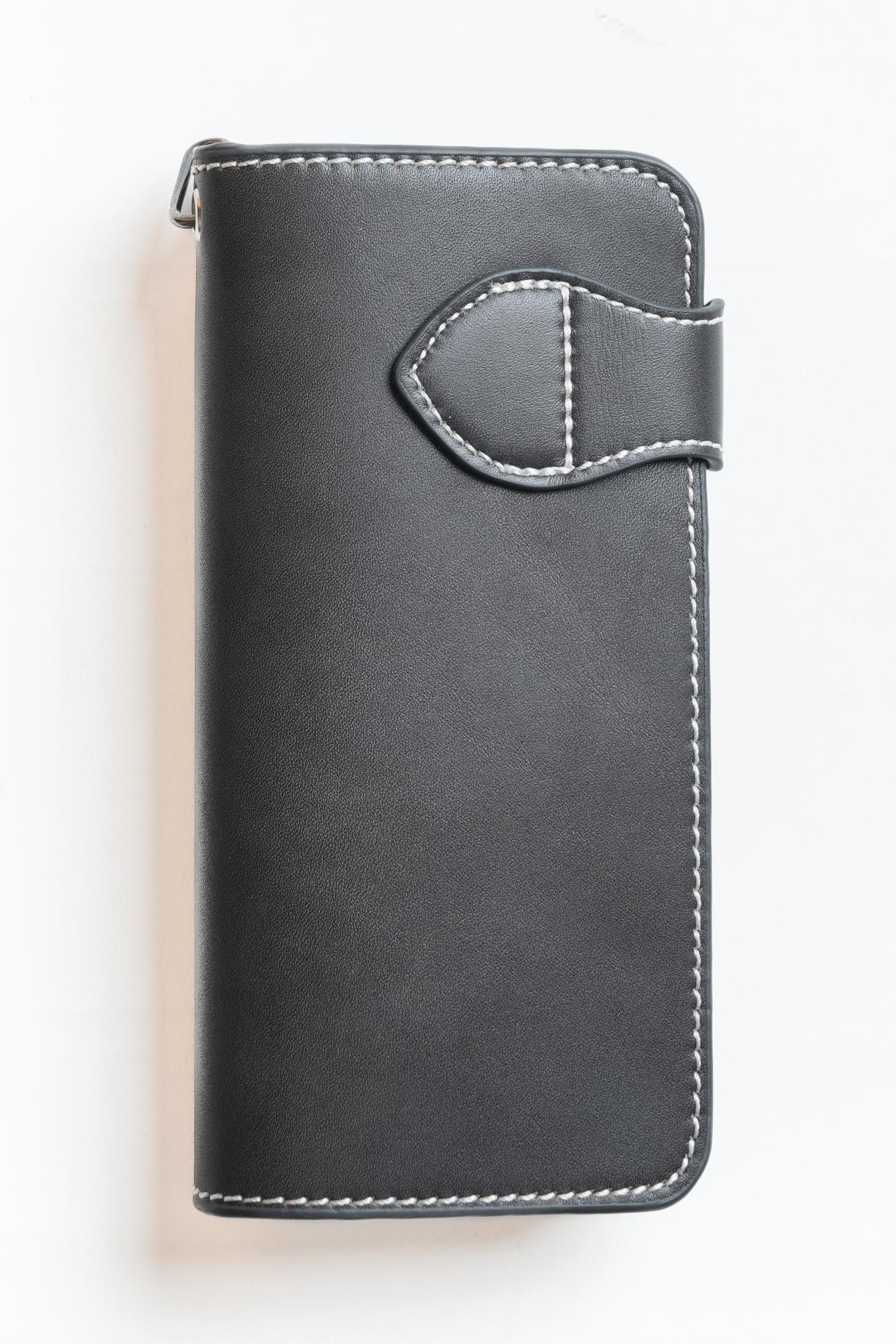 TDW-270 TEDMAN'S LONG WALLET - BLACK