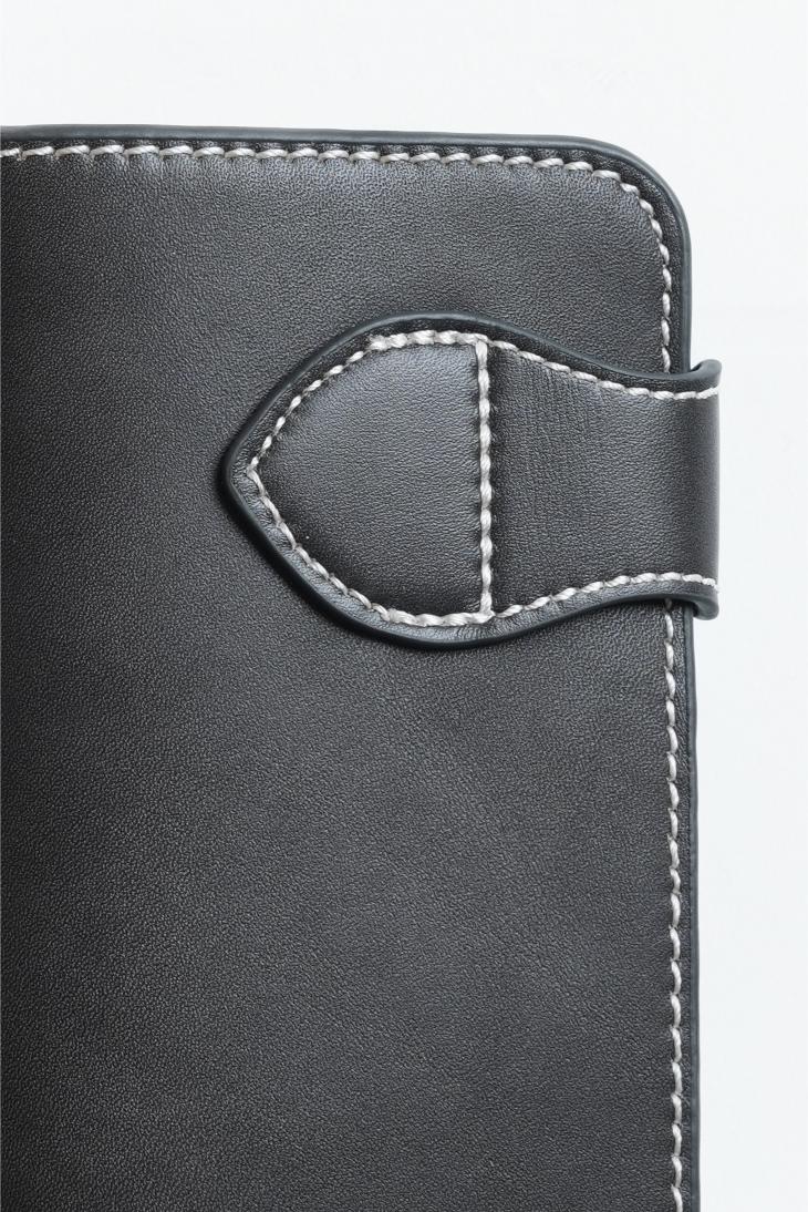 TDW-270 TEDMAN'S LONG WALLET - BLACK