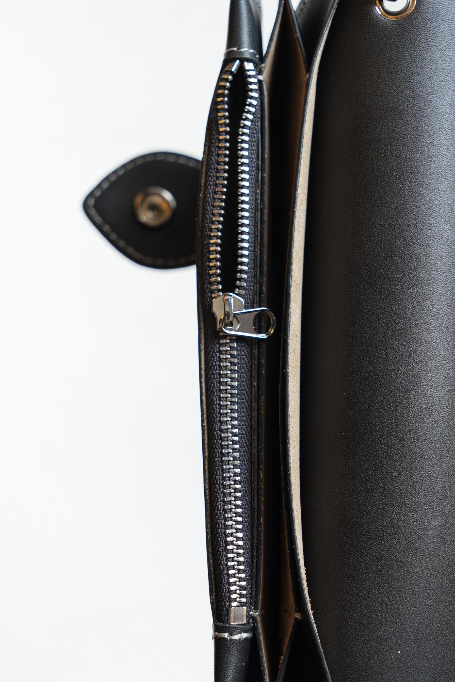 TDW-270 TEDMAN'S LONG WALLET - BLACK