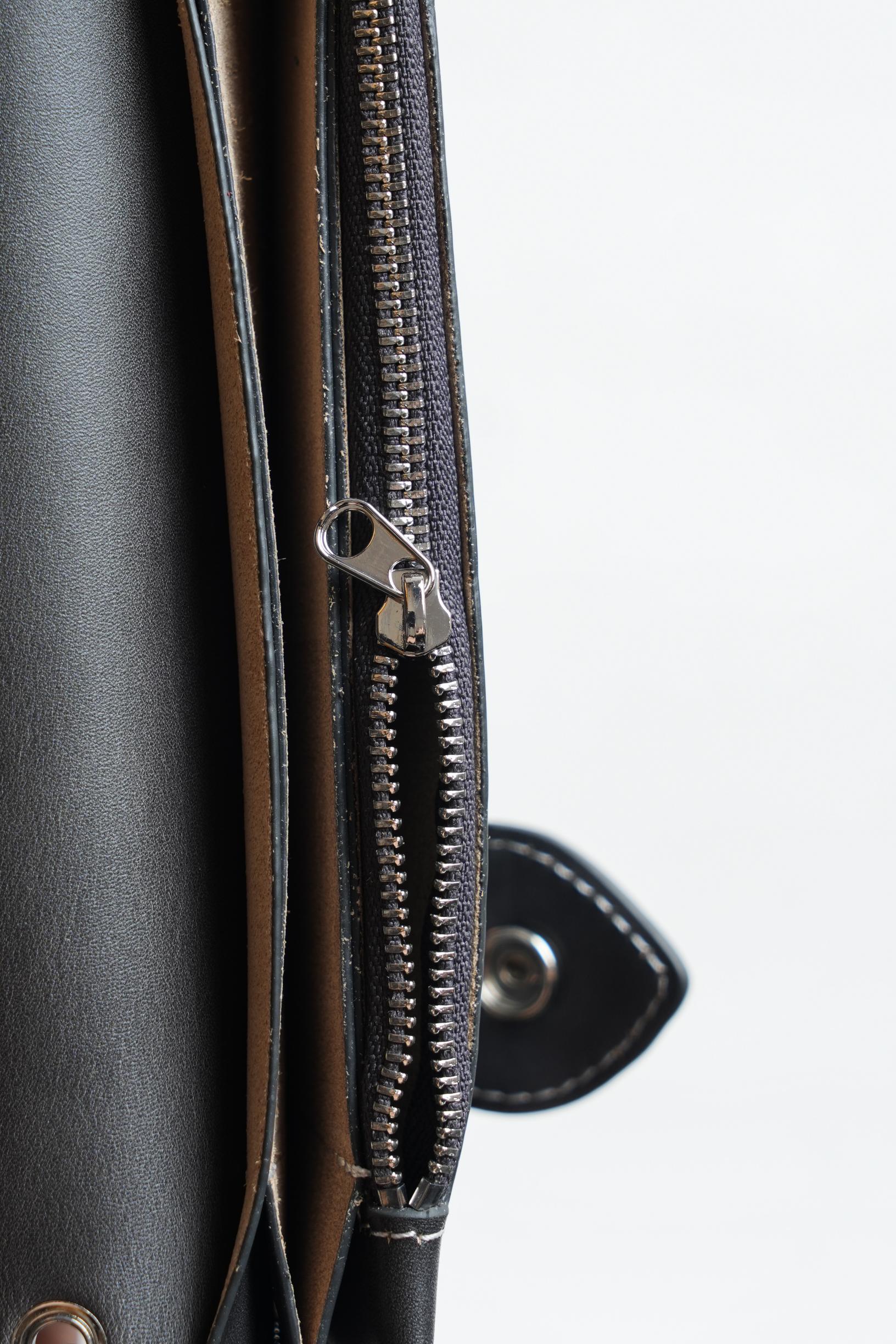 TDW-270 TEDMAN'S LONG WALLET - BLACK