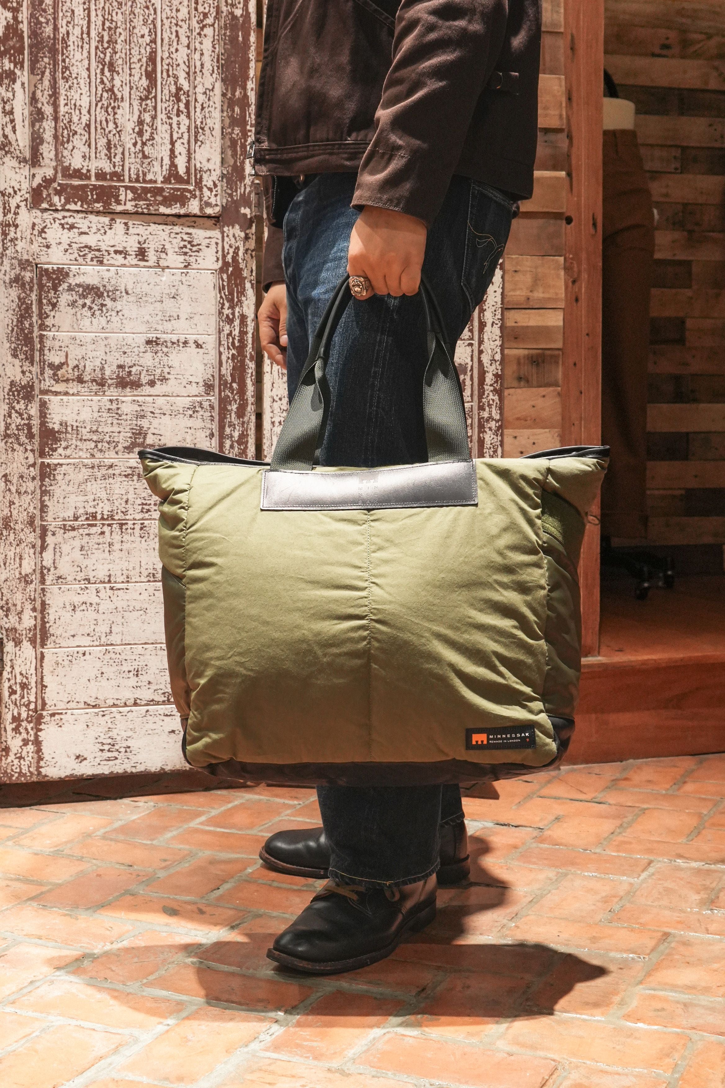 TOTE (LARGE) - OLIVE