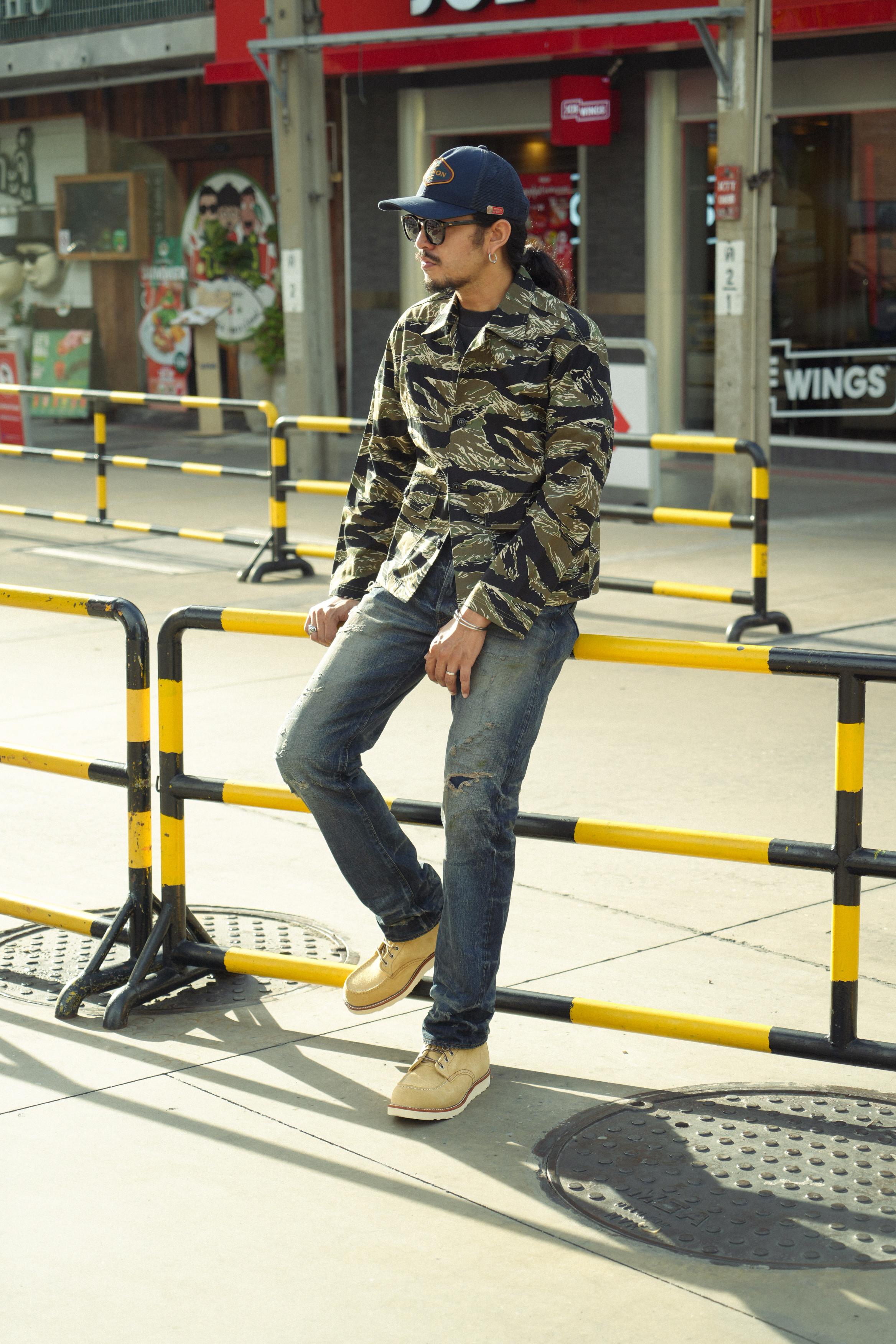 LITE CLUB JACKET - RIPSTOP TIGER CAMO