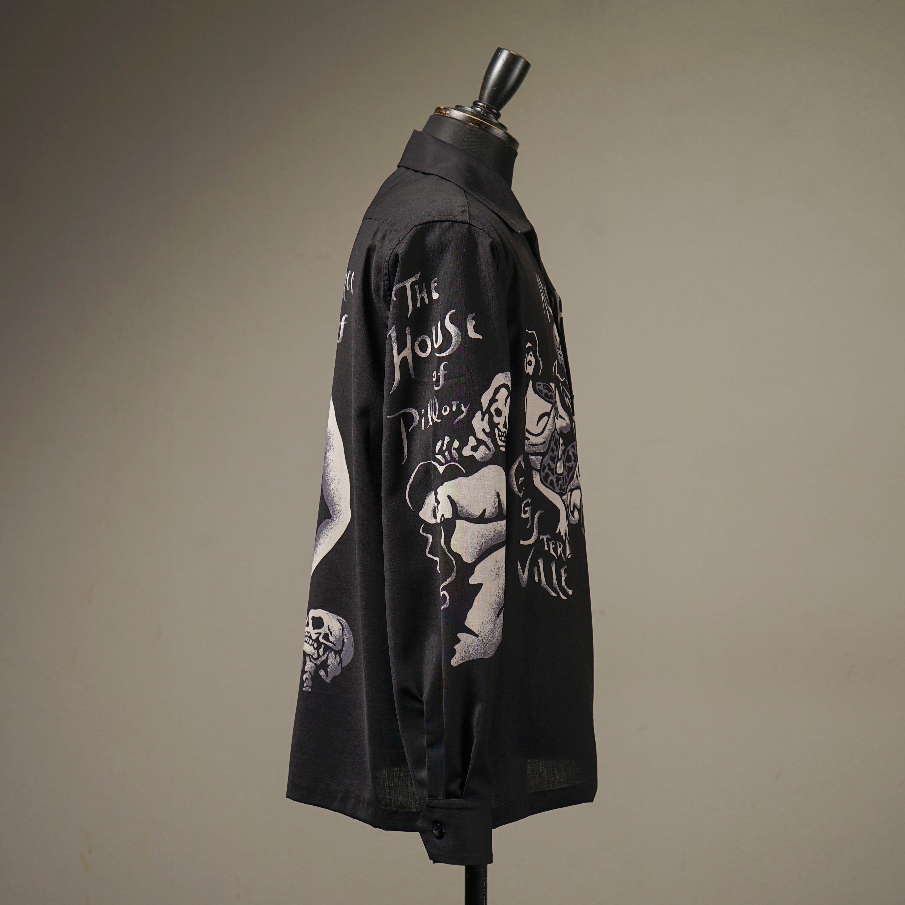 TOTENTANZ - L/S SHIRTS - BLACKXGRAY