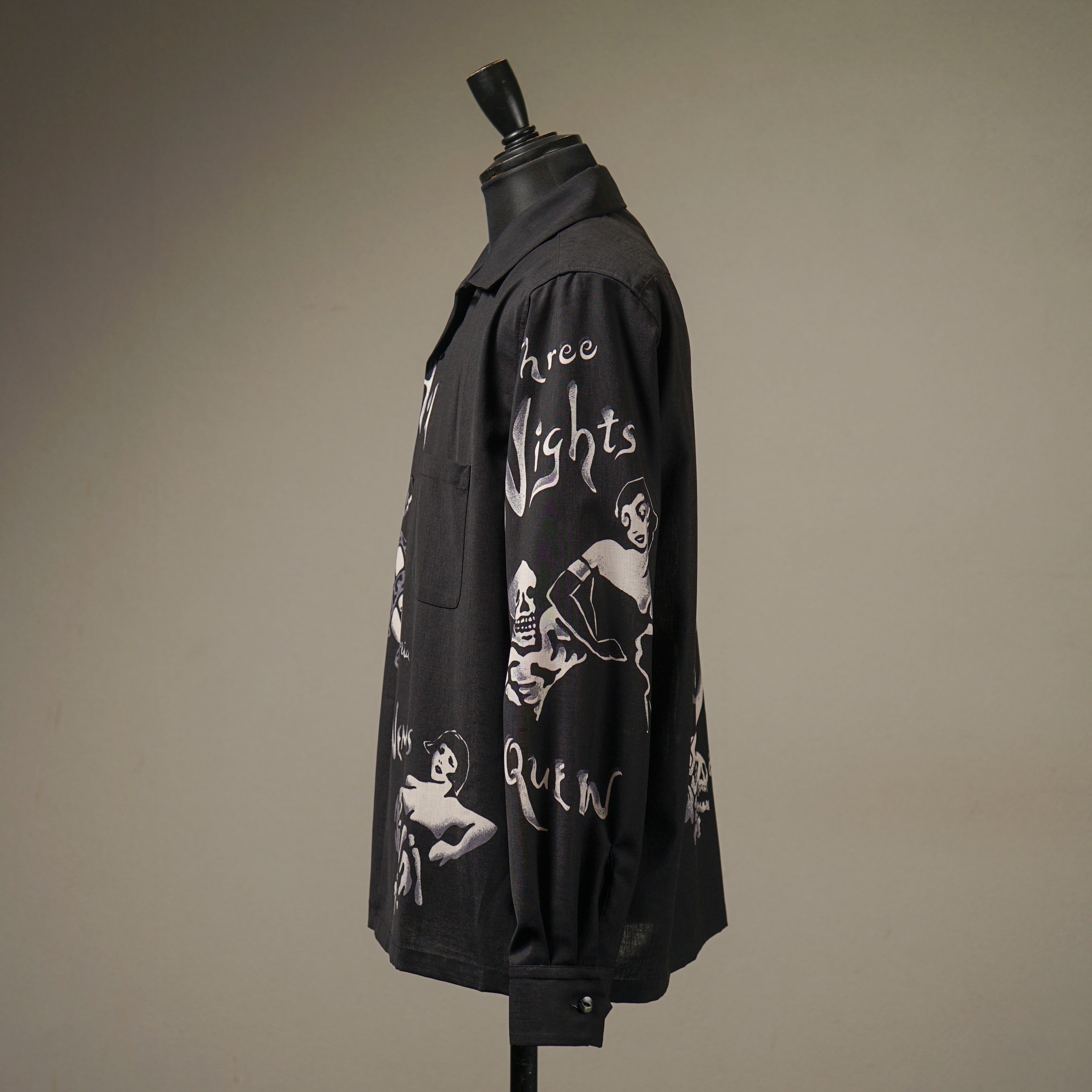 TOTENTANZ - L/S SHIRTS - BLACKXGRAY