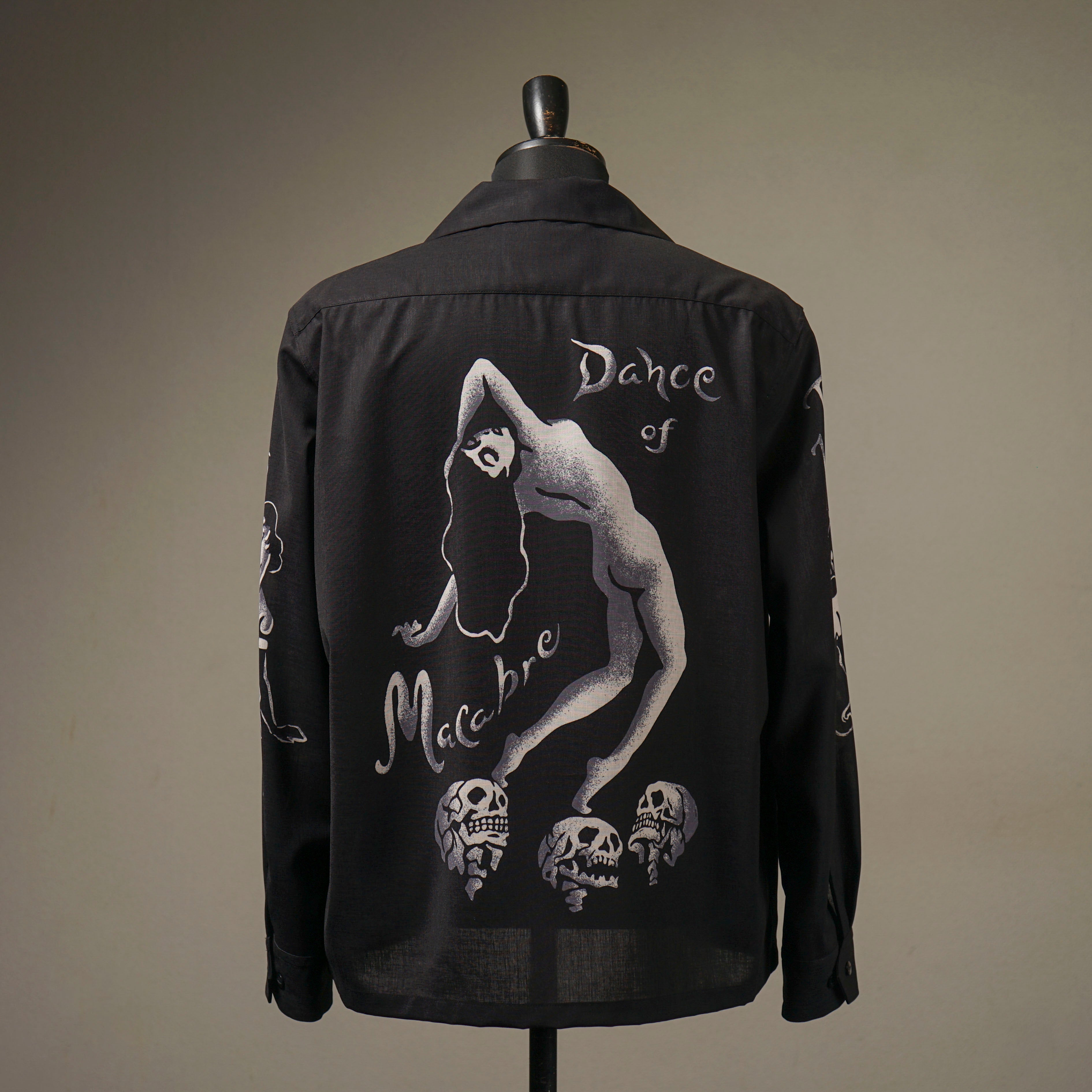 TOTENTANZ - L/S SHIRTS - BLACKXGRAY