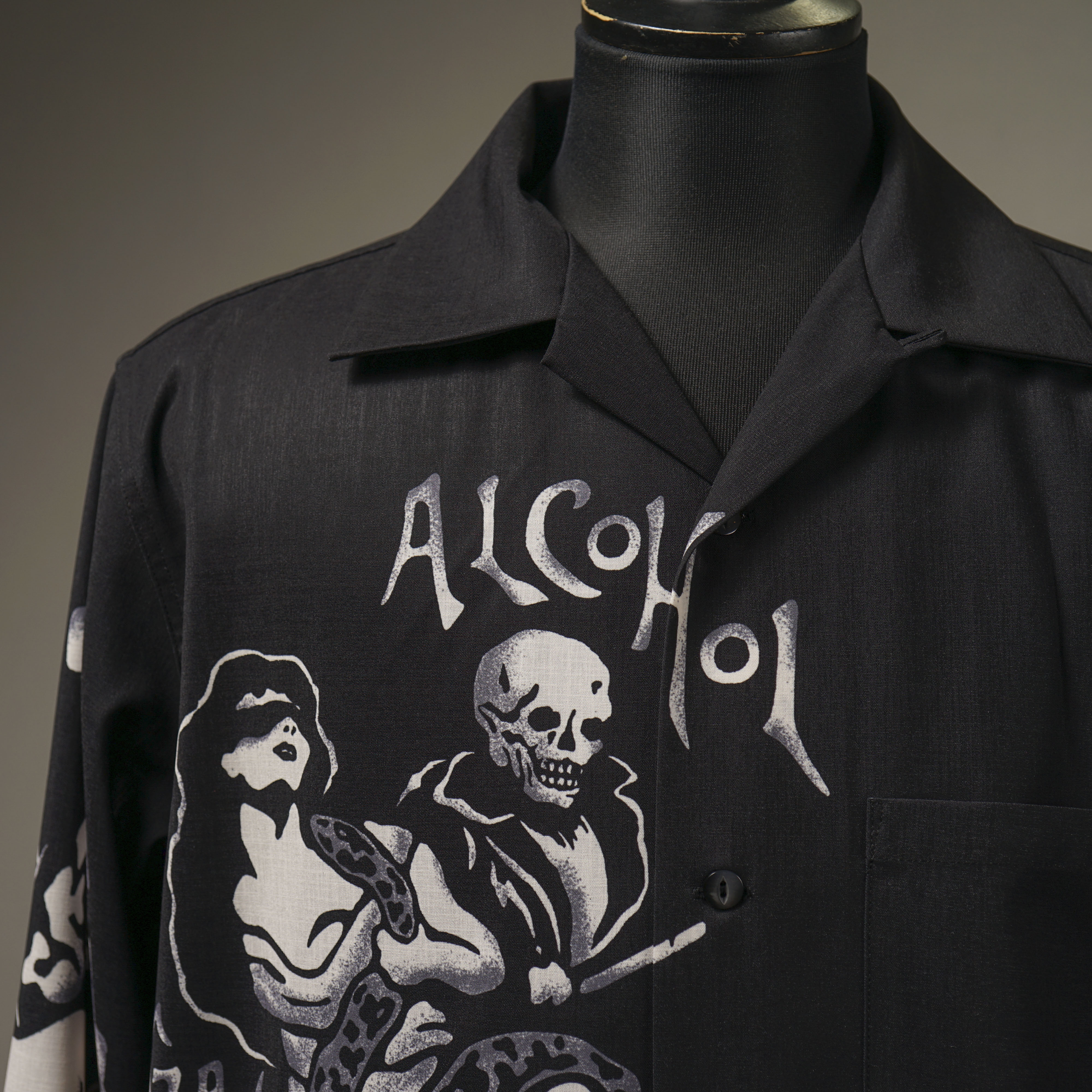 TOTENTANZ - L/S SHIRTS - BLACKXGRAY