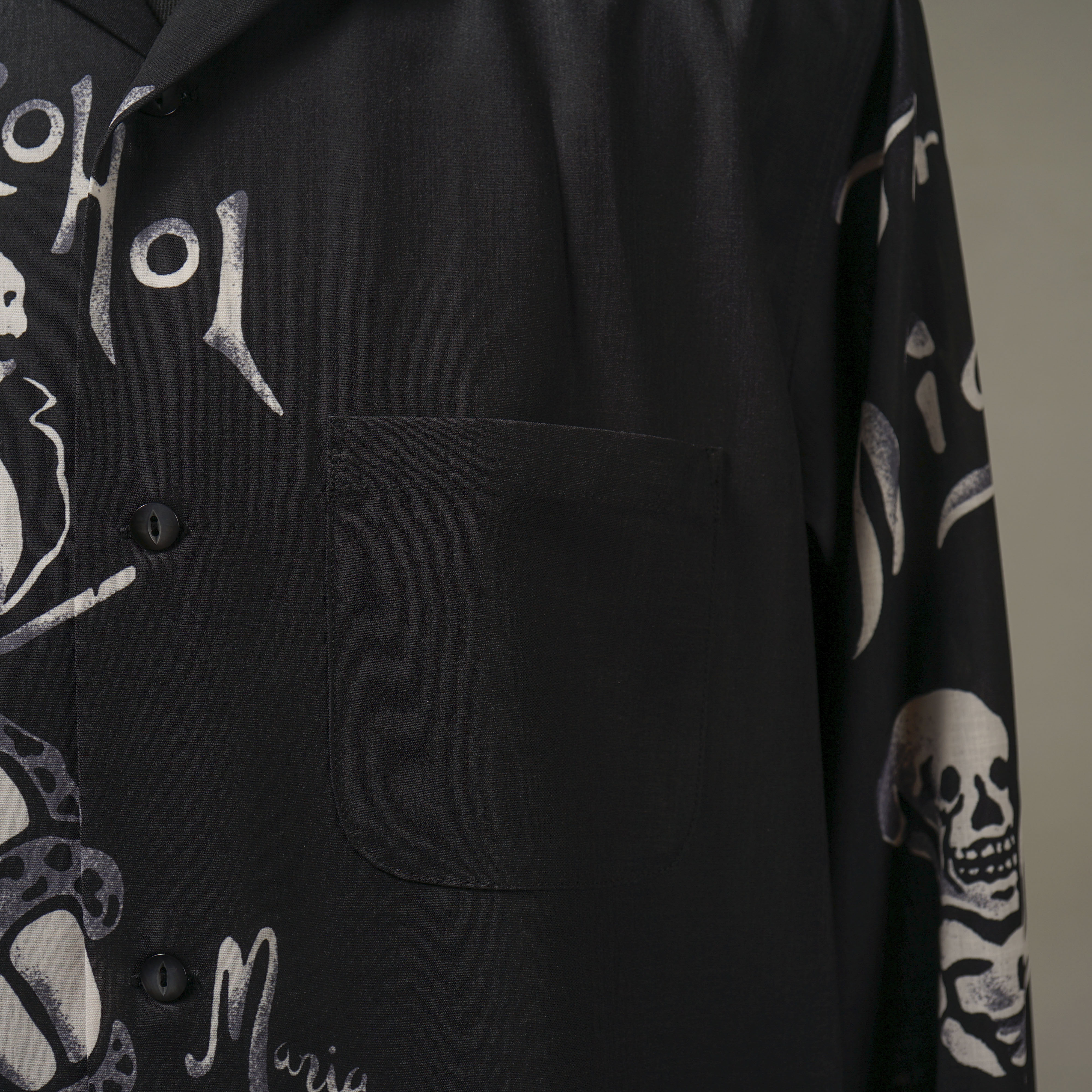 TOTENTANZ - L/S SHIRTS - BLACKXGRAY