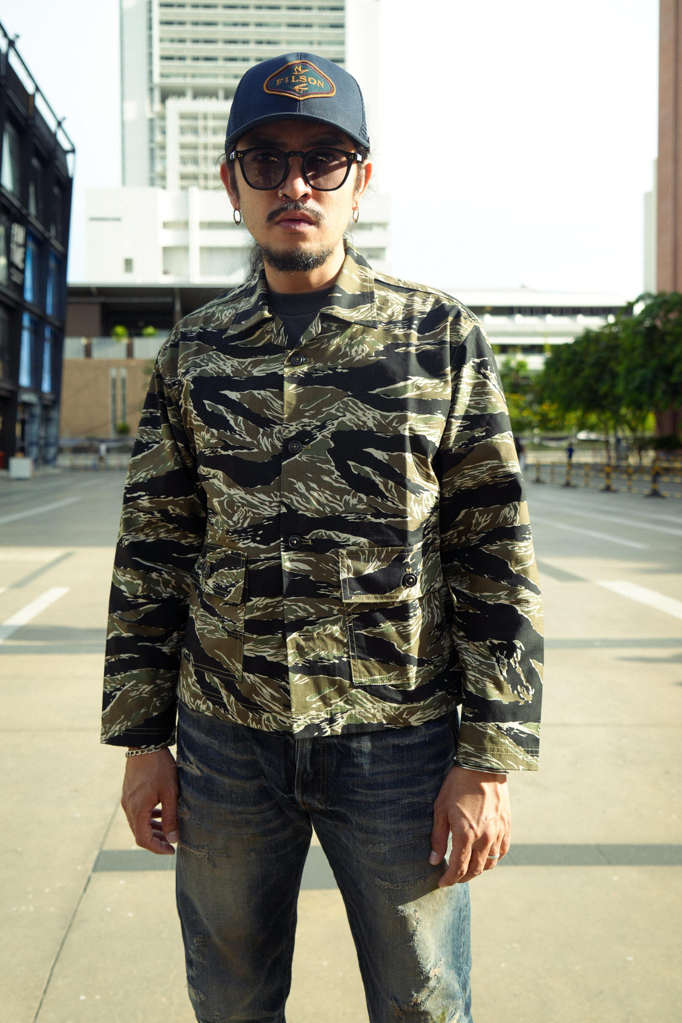 LITE CLUB JACKET - RIPSTOP TIGER CAMO