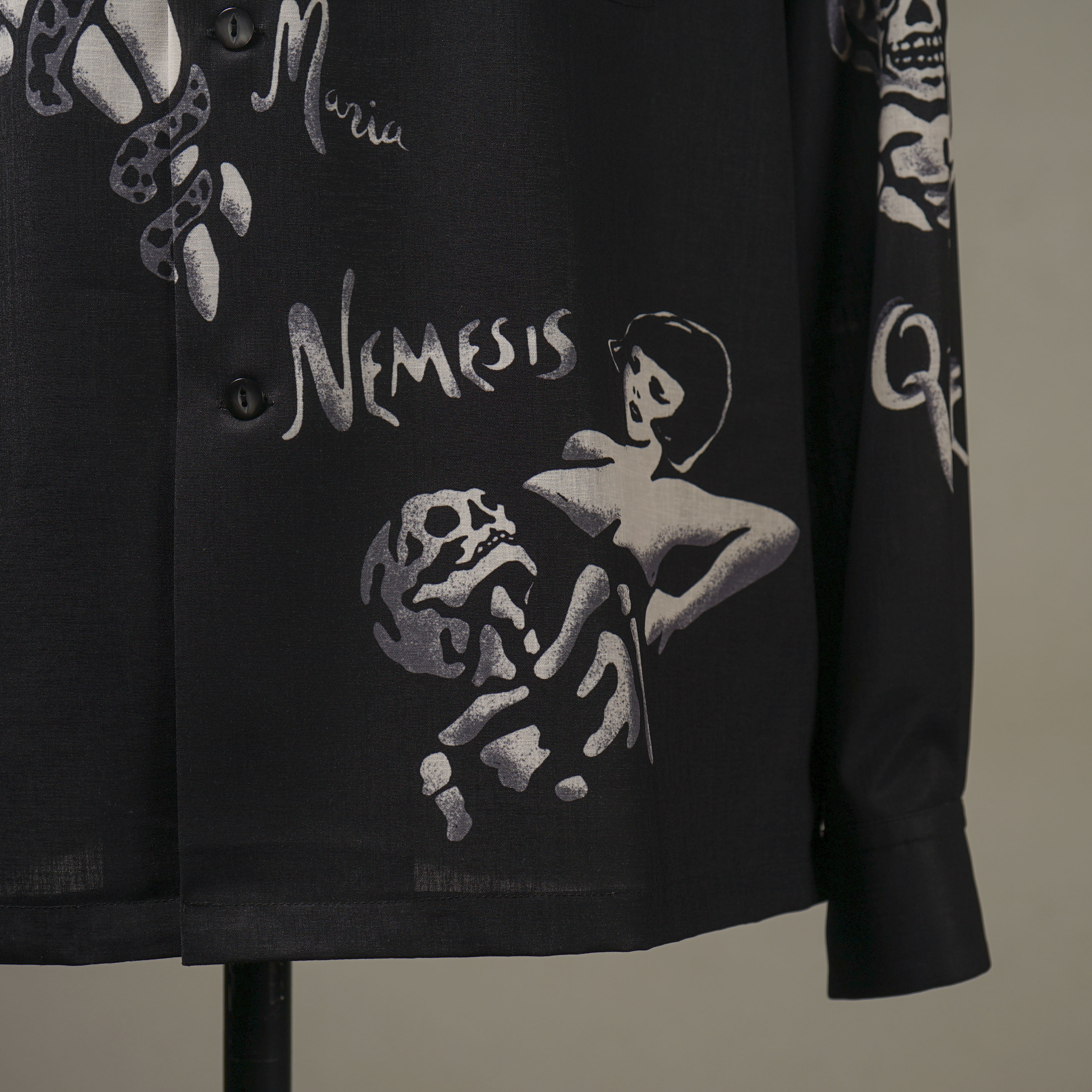 TOTENTANZ - L/S SHIRTS - BLACKXGRAY